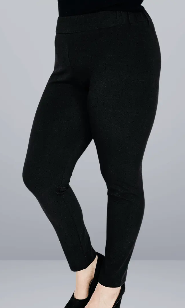 Leginsy w kolorze czarnym - różne rozmiary Stylowa XL