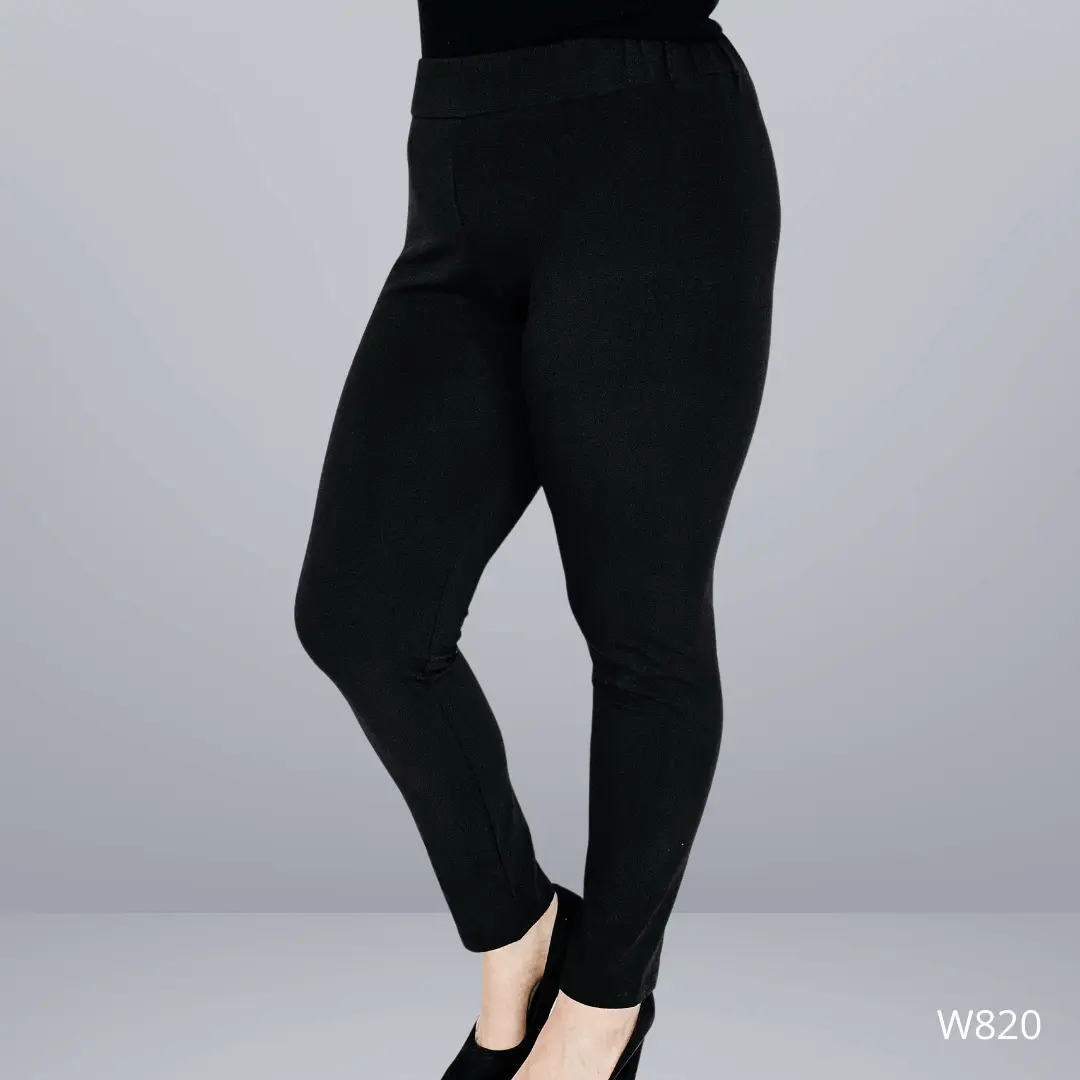 Leginsy w kolorze czarnym - różne rozmiary Stylowa XL