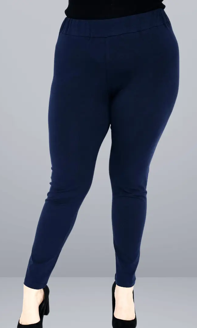 Leginsy w kolorze granatowym - różne rozmiary Stylowa XL
