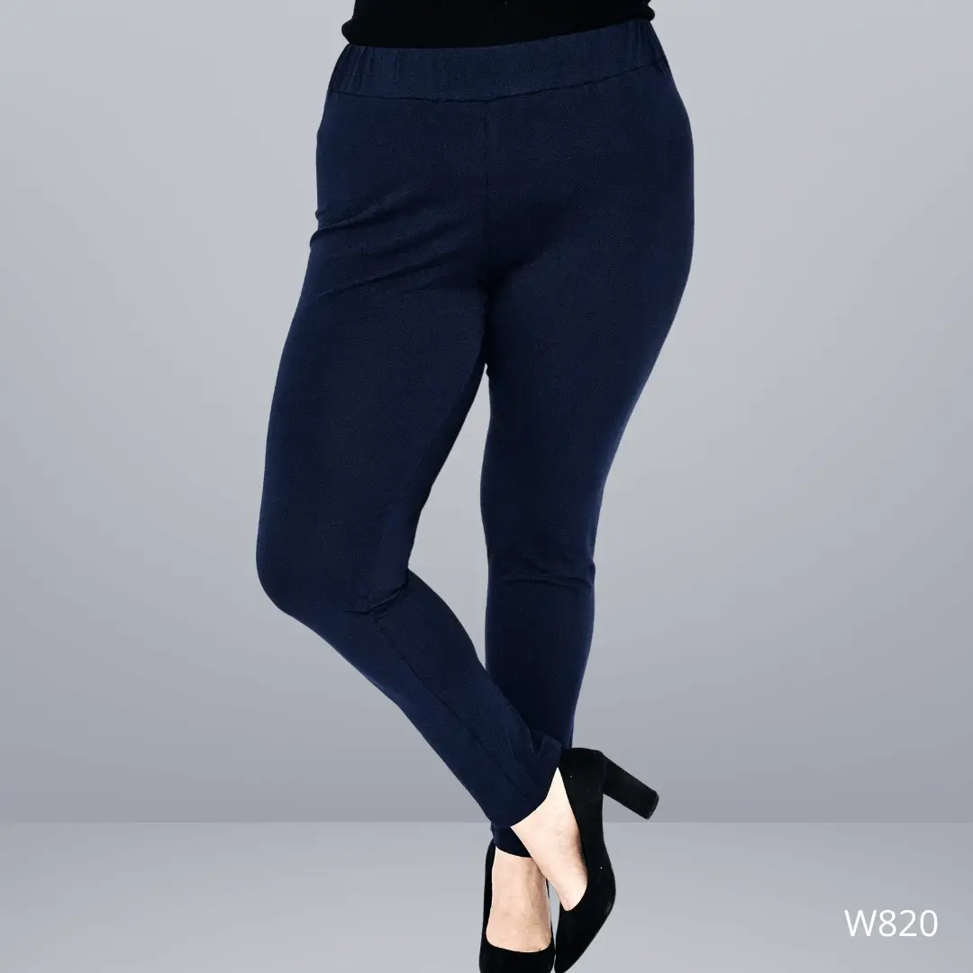 Leginsy w kolorze granatowym - różne rozmiary Stylowa XL