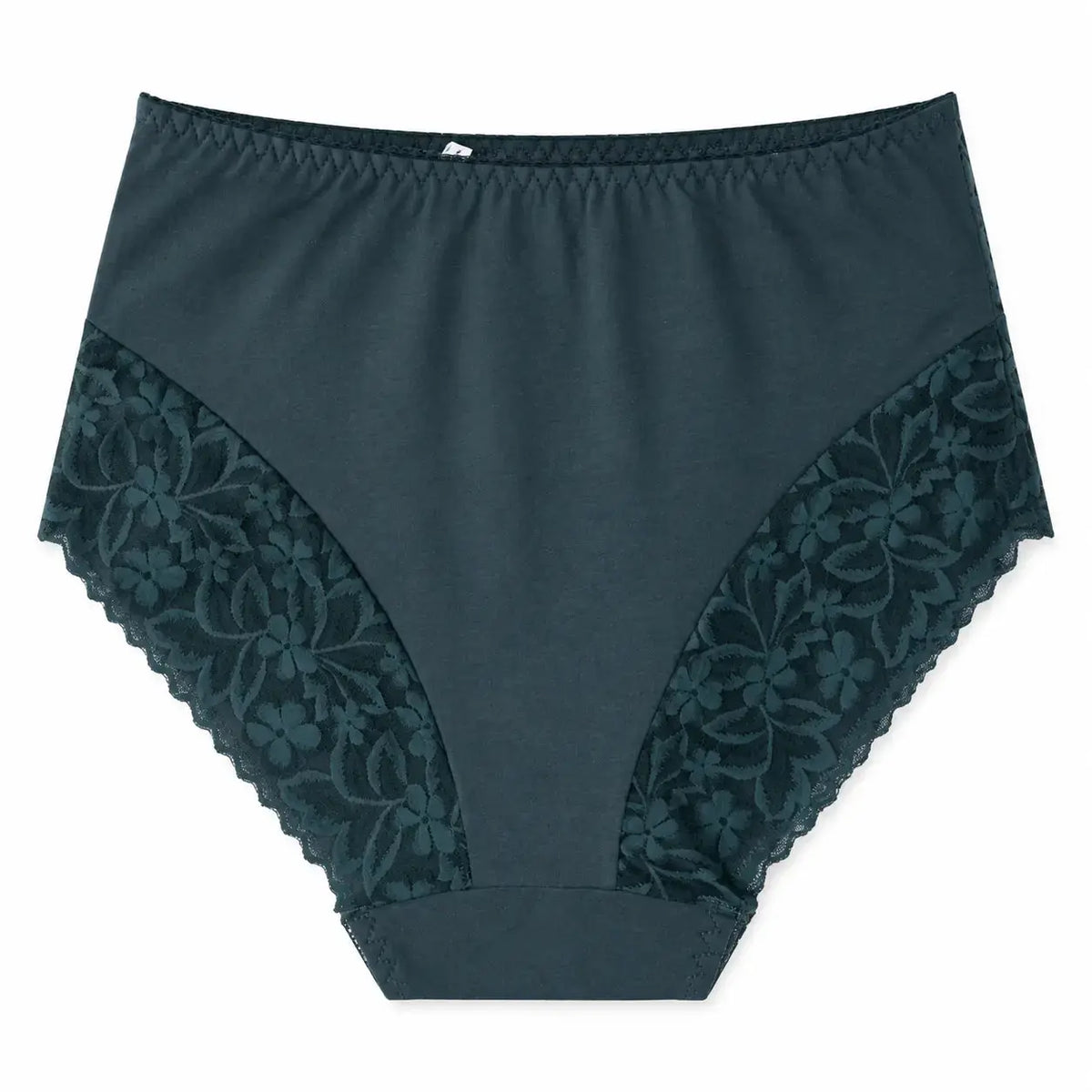 Majtki damskie plus size z koronką z wysokim stanem Stylowa XL