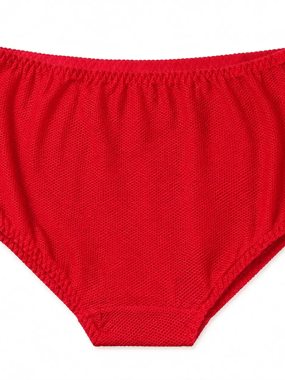 Majtki damskie plus size z przewiewnej siateczki Stylowa XL