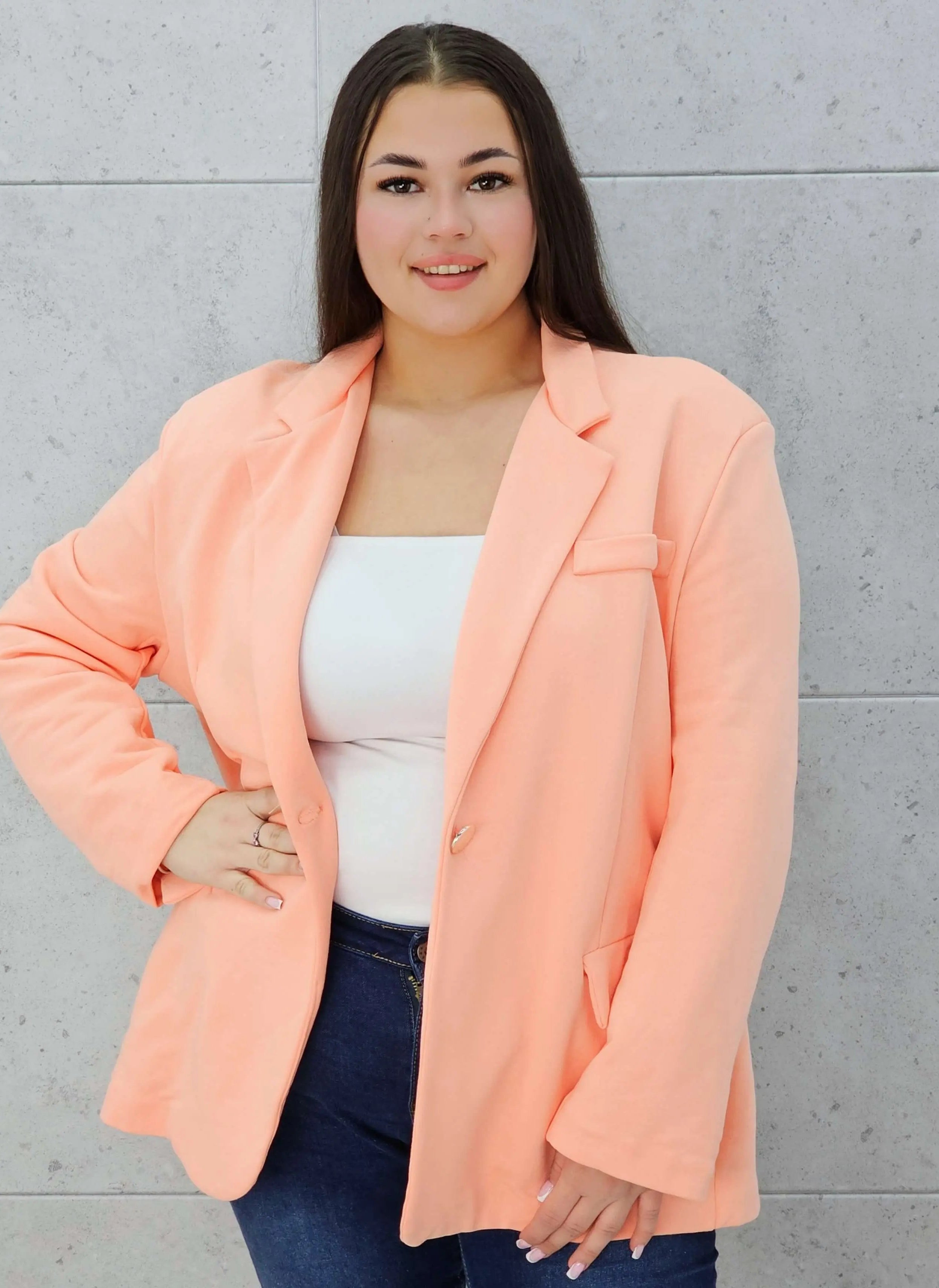 Marynarka bawełniana Stylowa XL