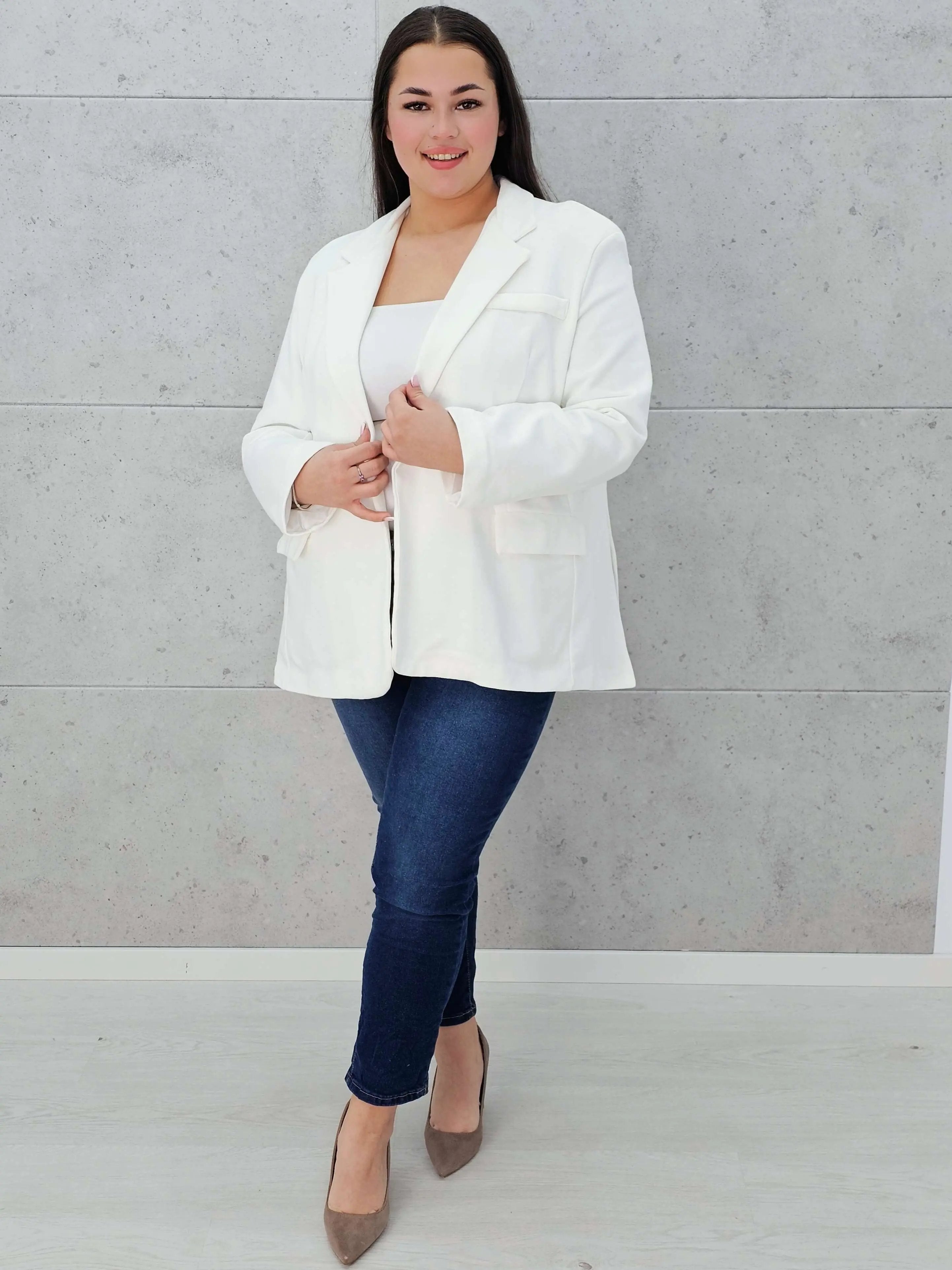 Marynarka bawełniana Stylowa XL