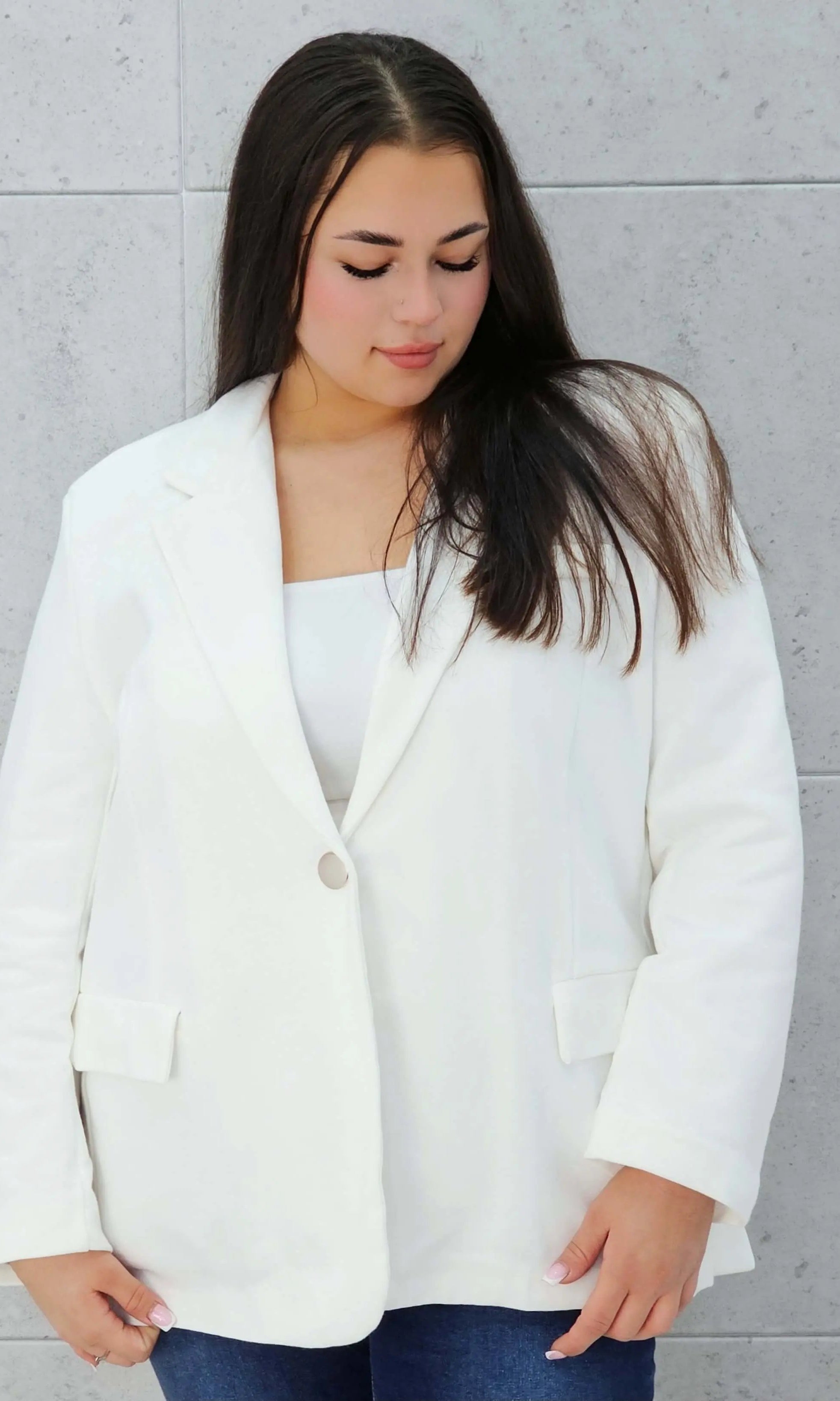 Marynarka bawełniana Stylowa XL