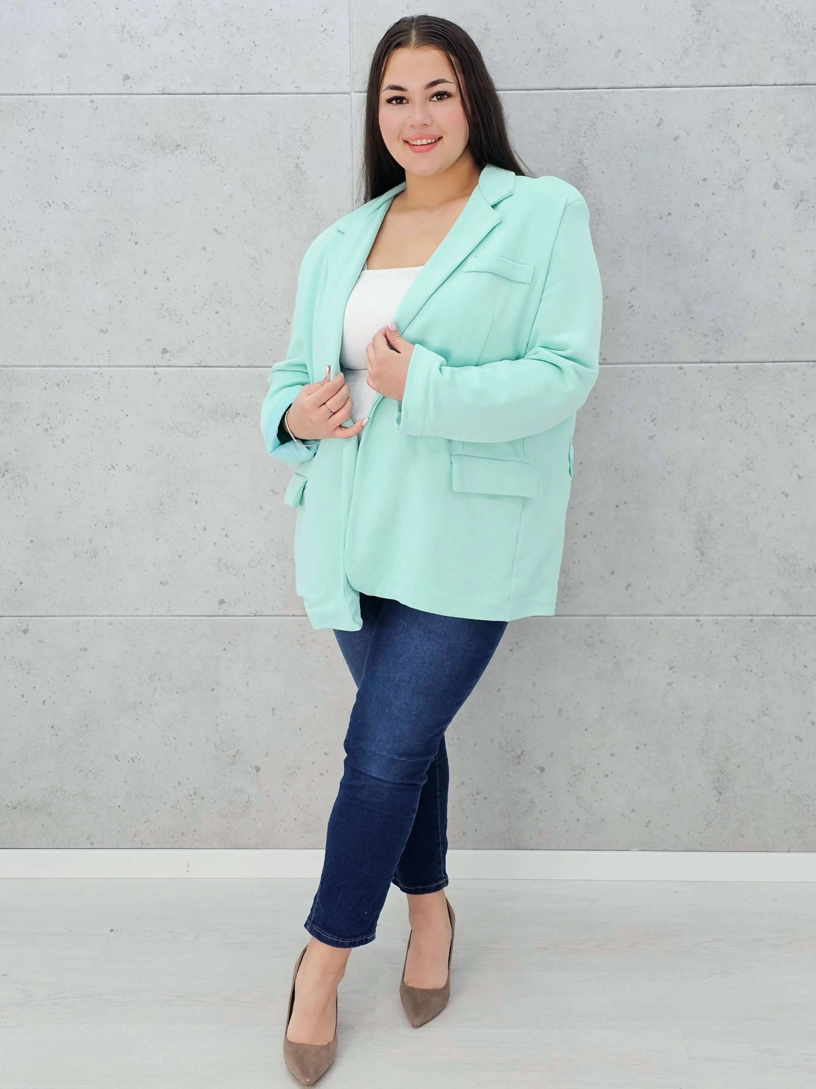 Marynarka bawełniana Stylowa XL