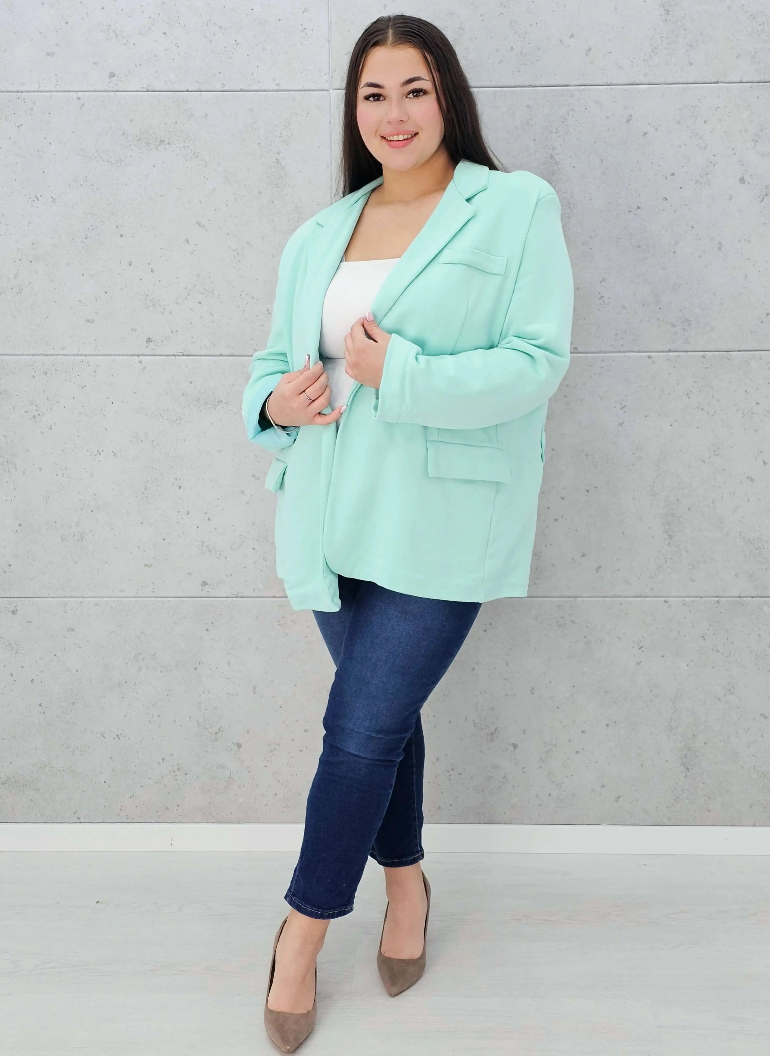 Marynarka bawełniana Stylowa XL