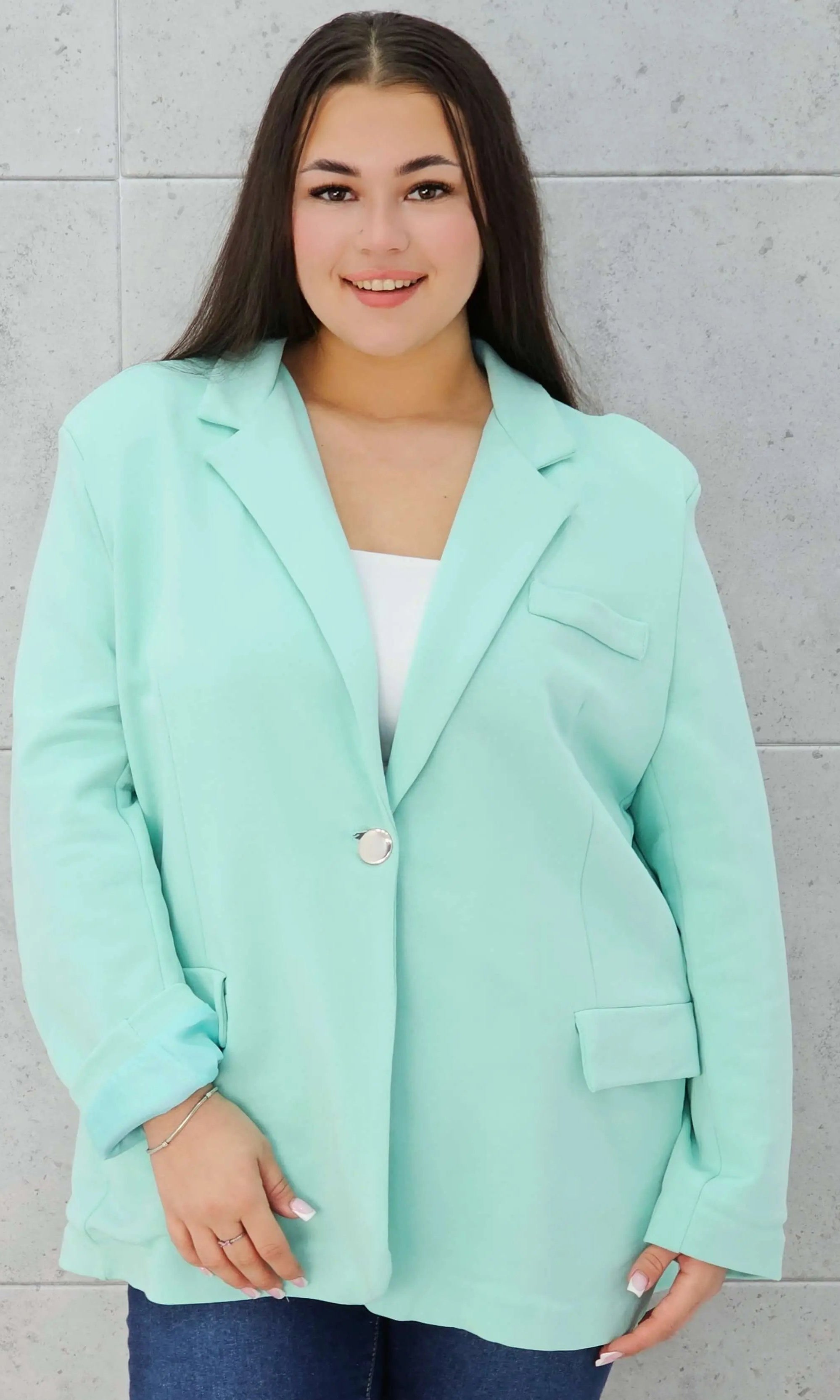 Marynarka bawełniana Stylowa XL