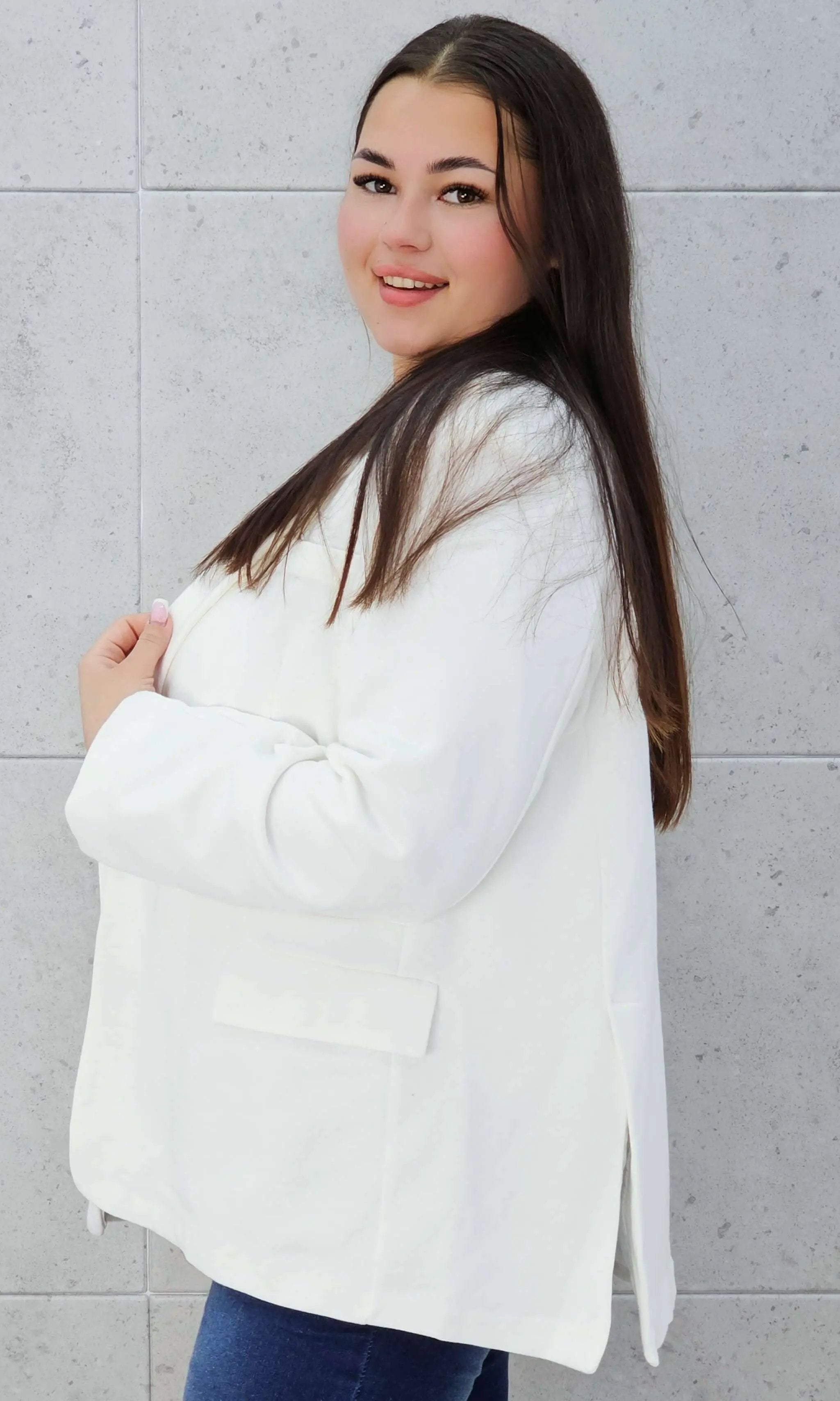 Marynarka bawełniana Stylowa XL