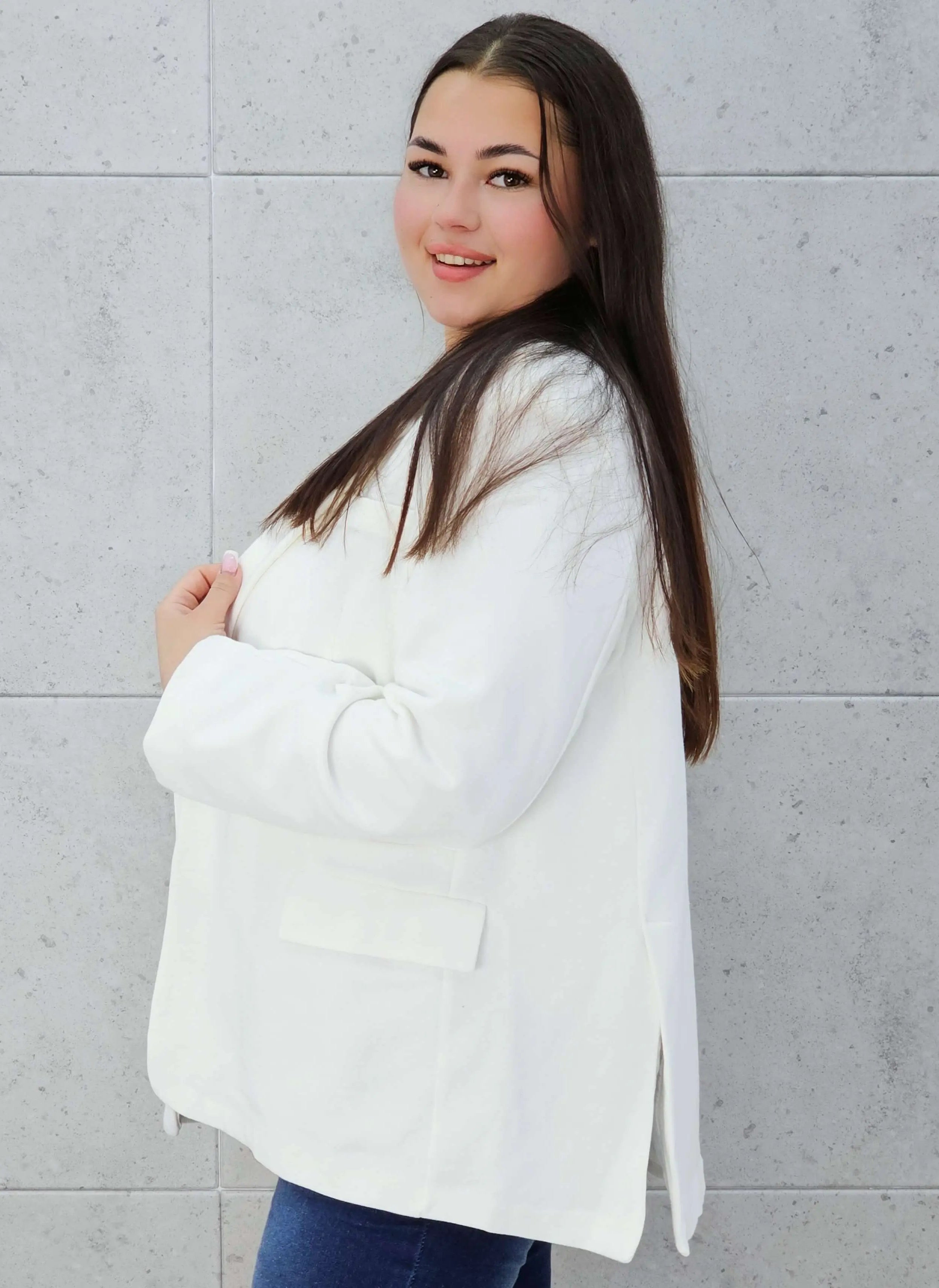 Marynarka bawełniana Stylowa XL