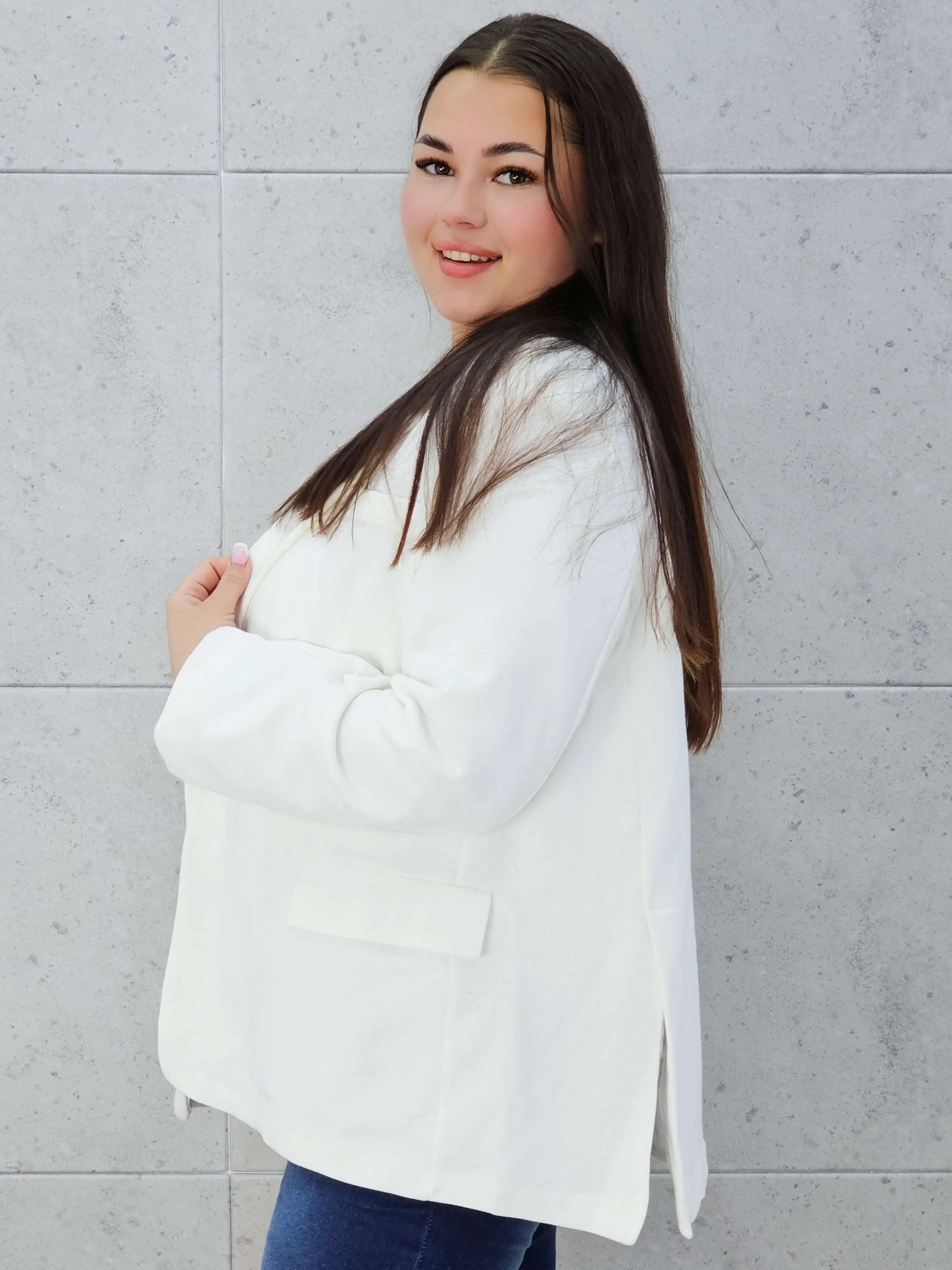 Marynarka bawełniana Stylowa XL