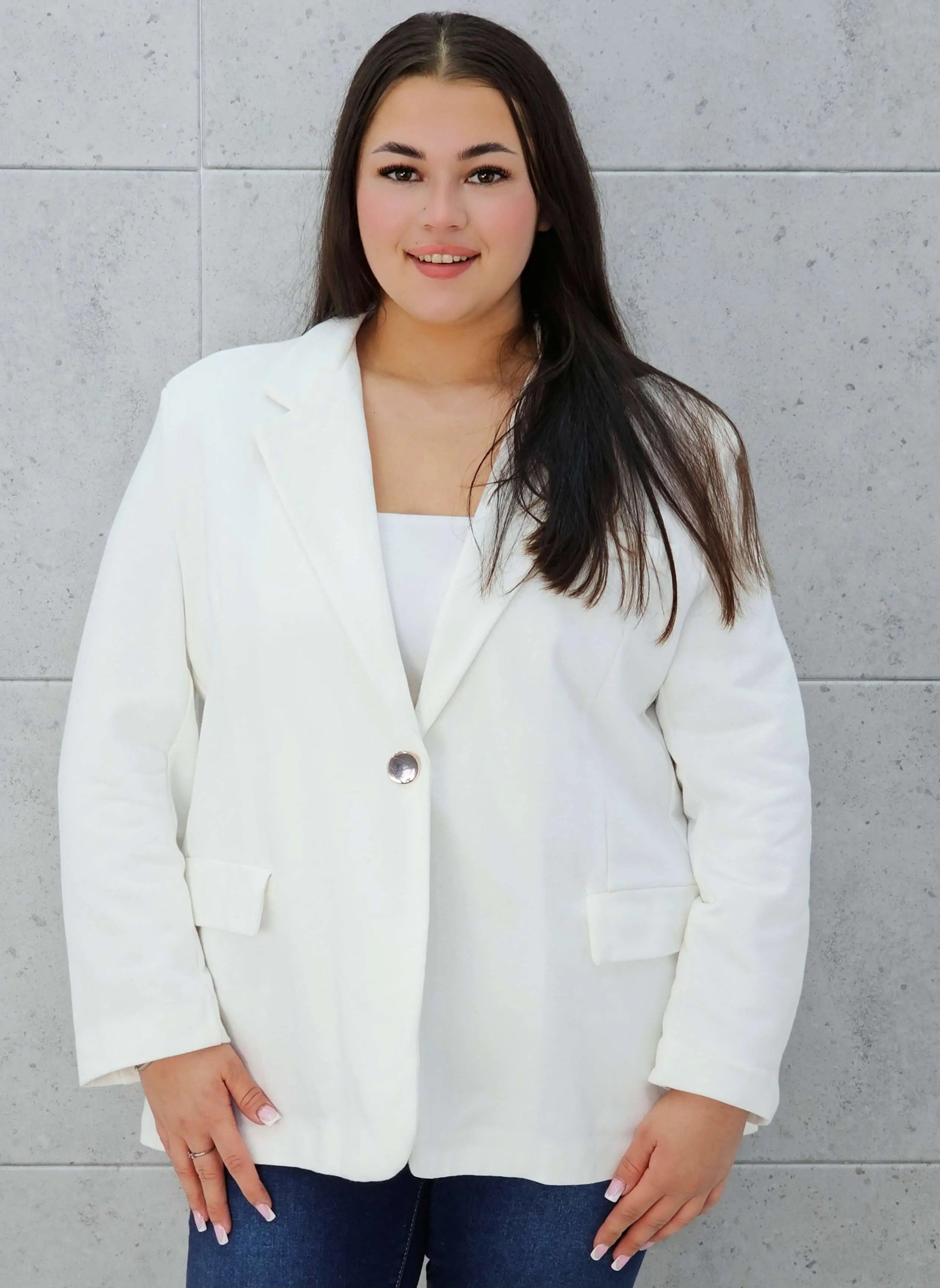 Marynarka bawełniana Stylowa XL