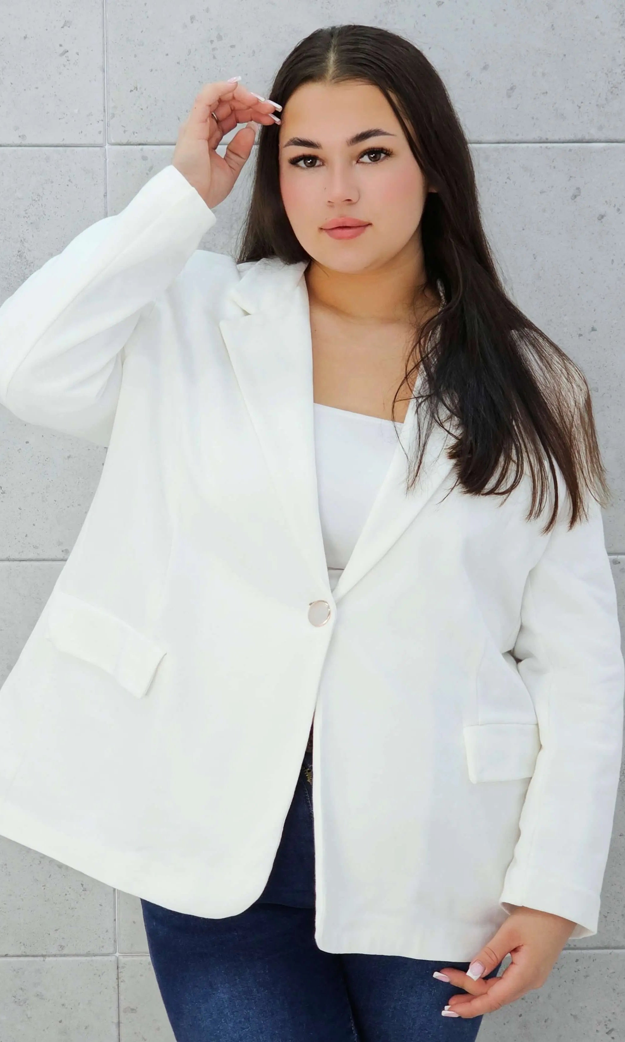 Marynarka bawełniana Stylowa XL