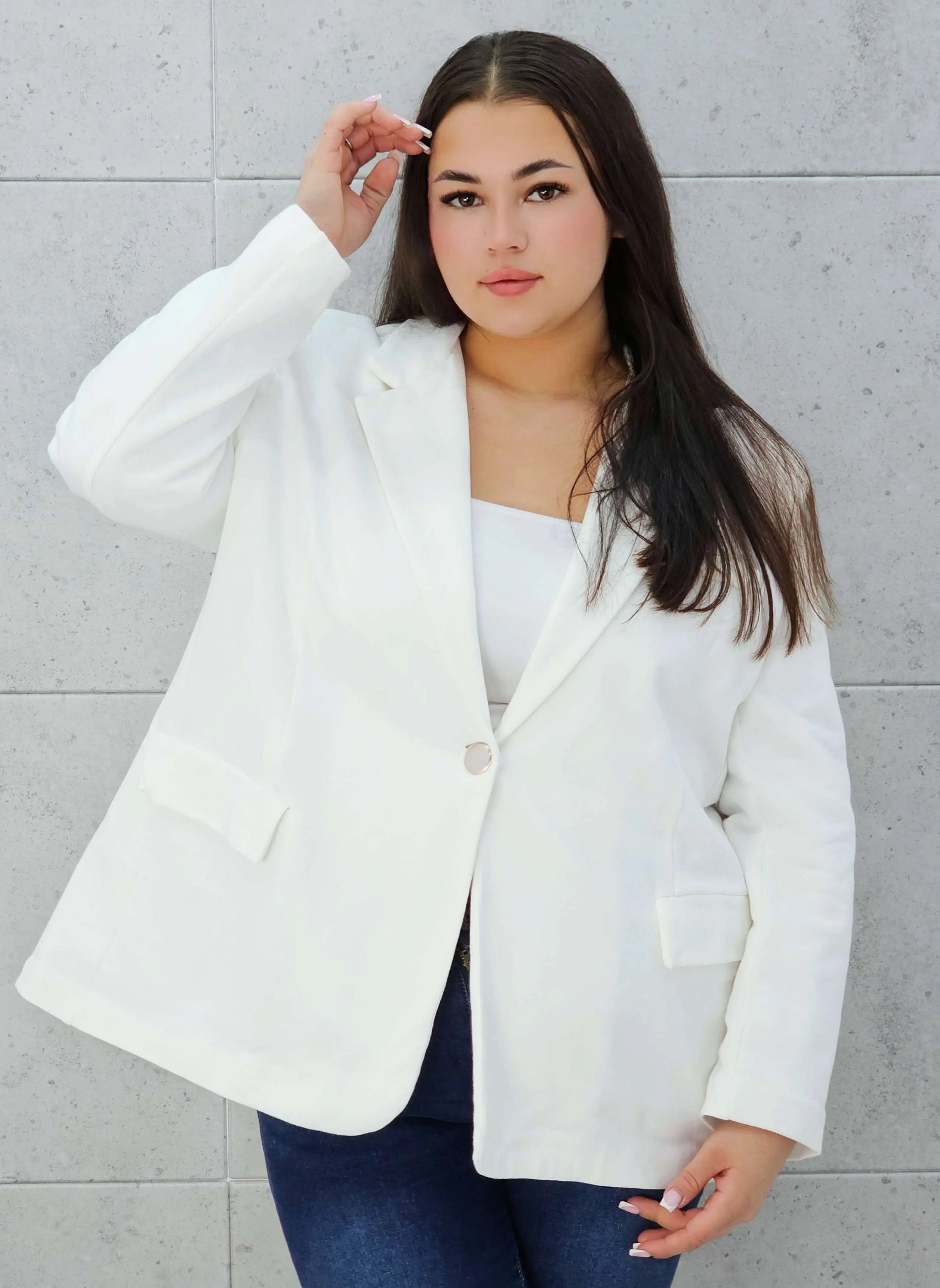 Marynarka bawełniana Stylowa XL