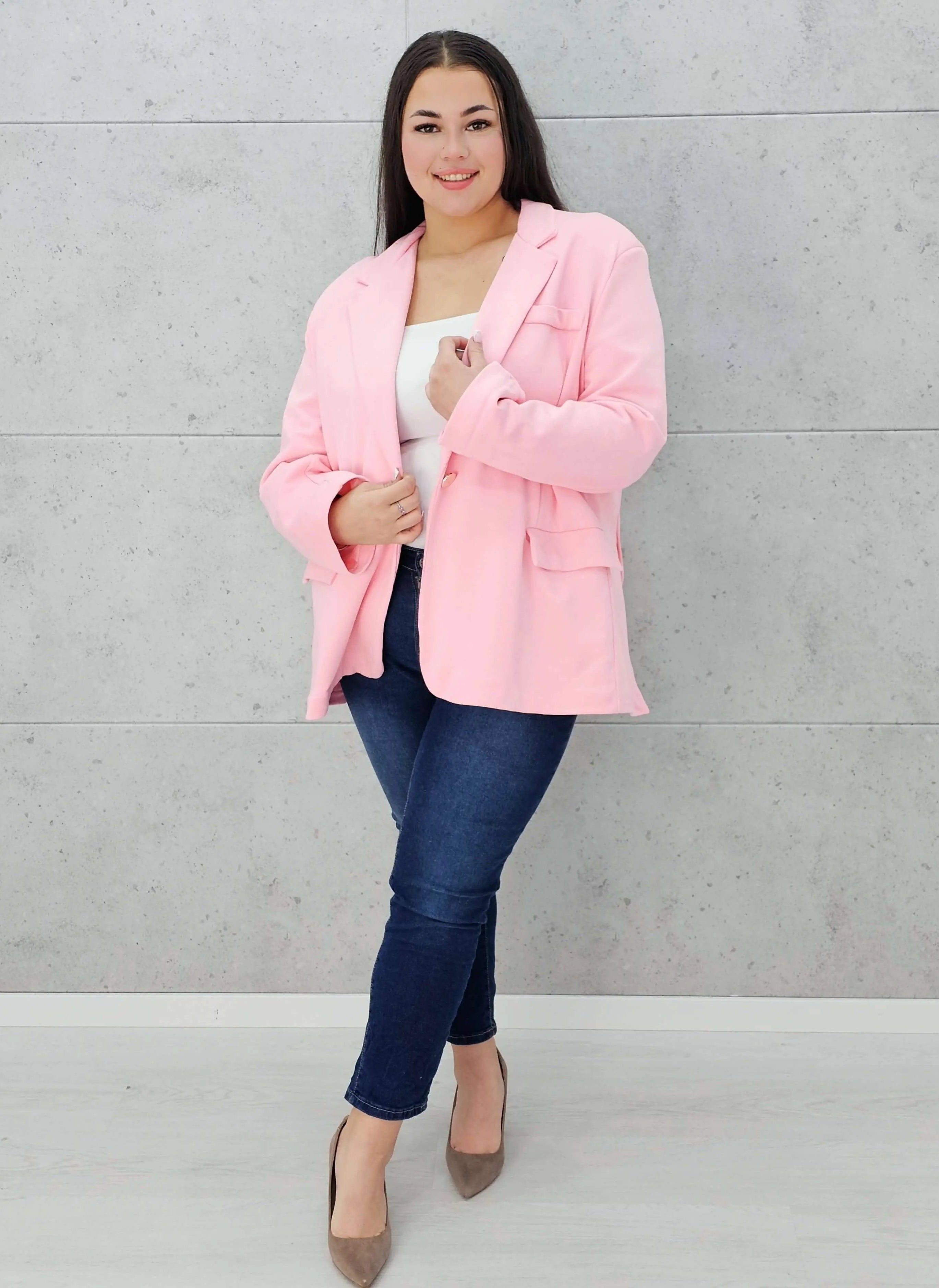 Marynarka bawełniana Stylowa XL