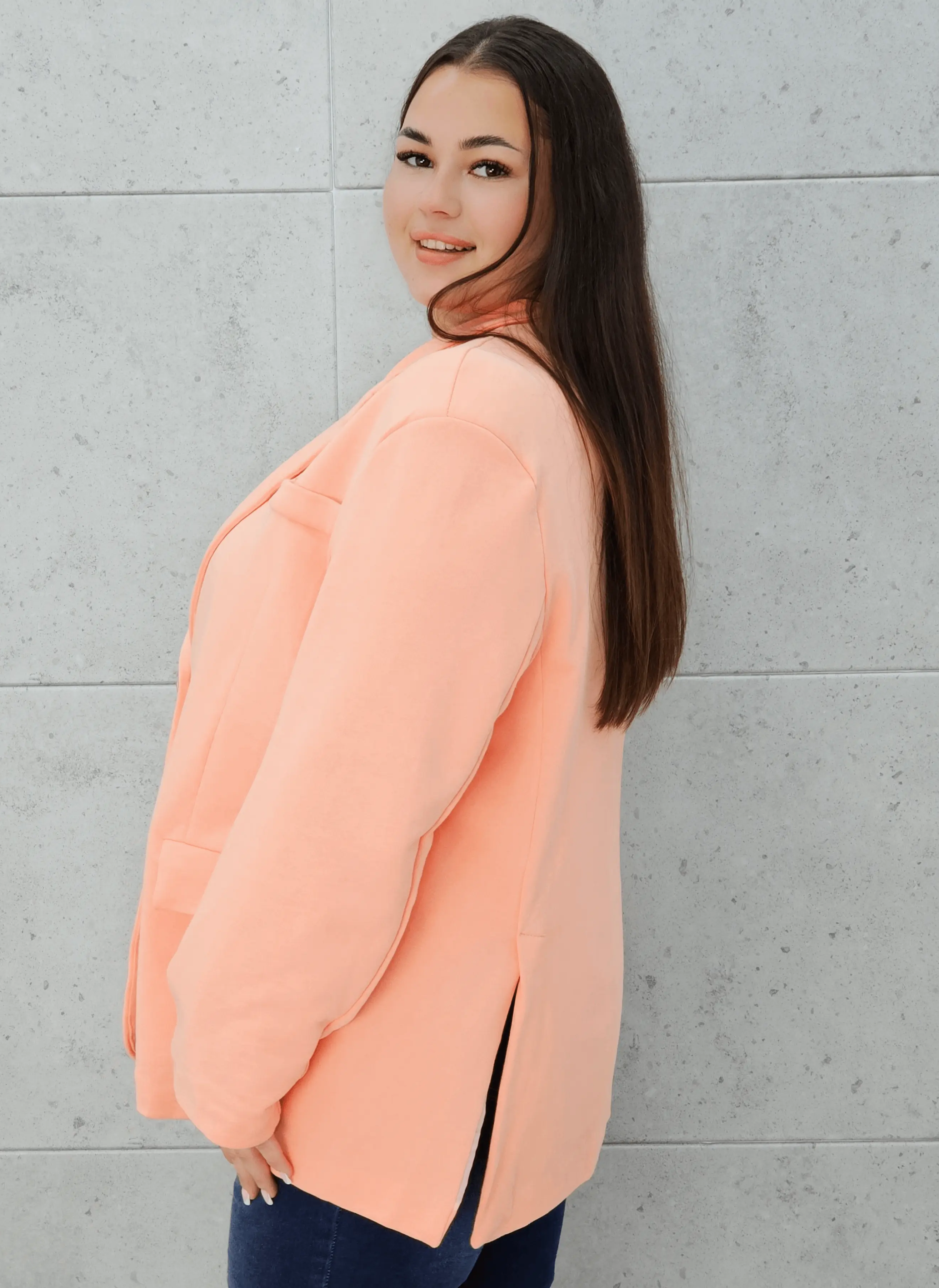 Marynarka bawełniana Stylowa XL