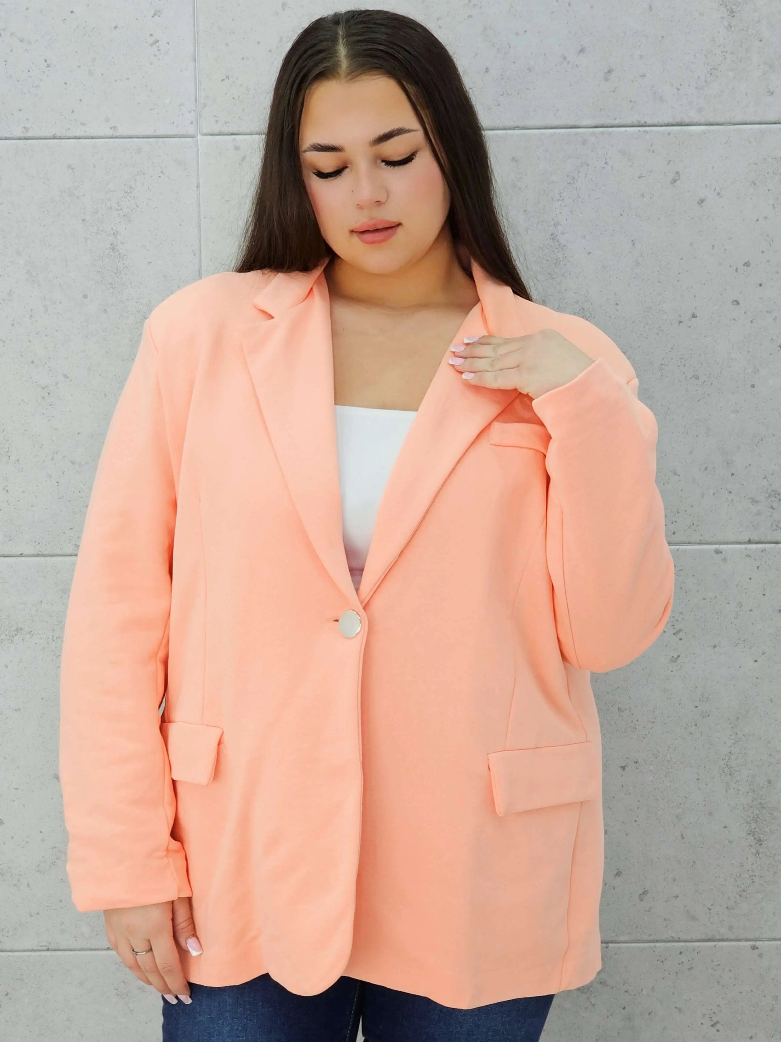 Marynarka bawełniana Stylowa XL