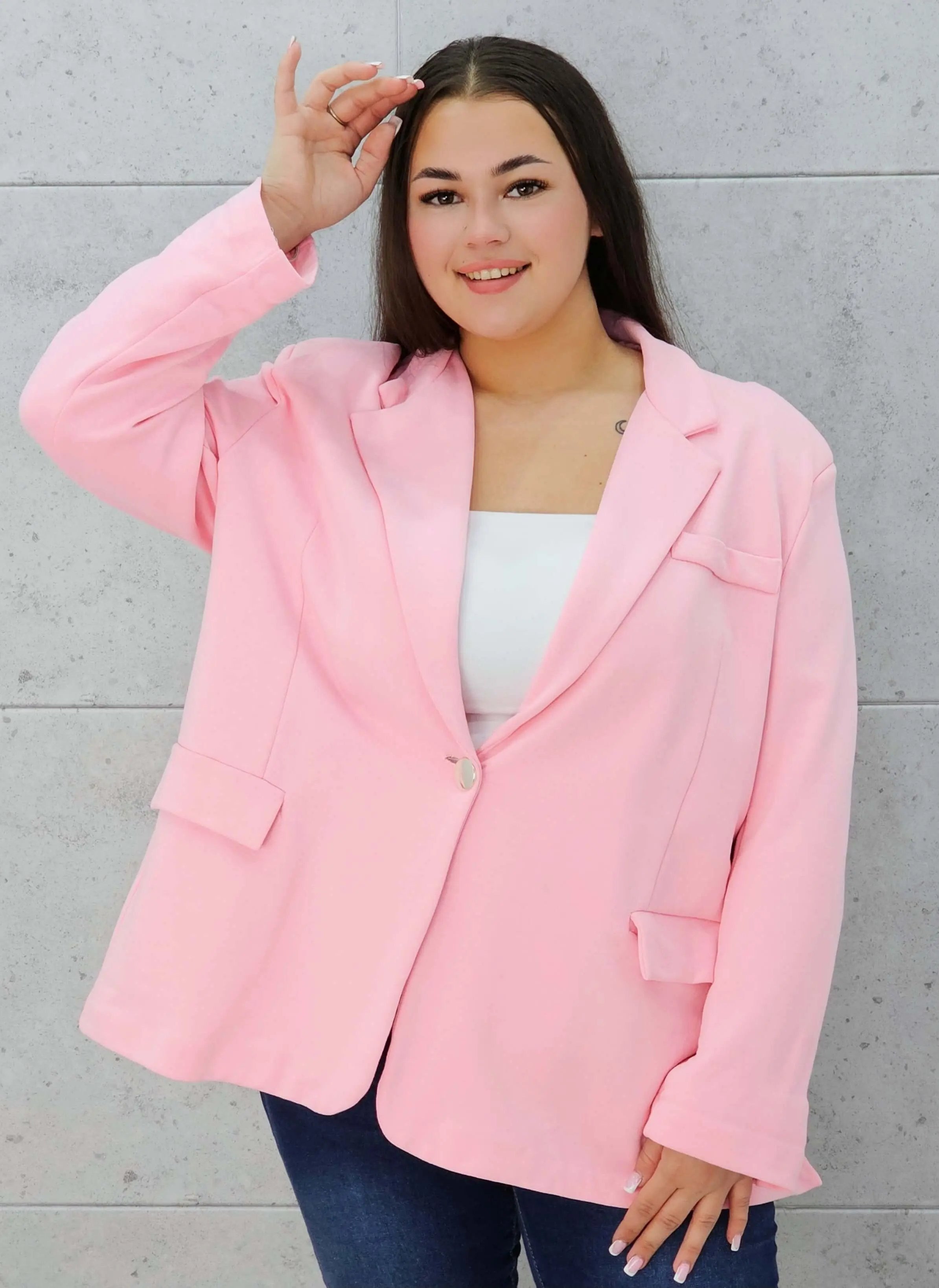 Marynarka bawełniana Stylowa XL