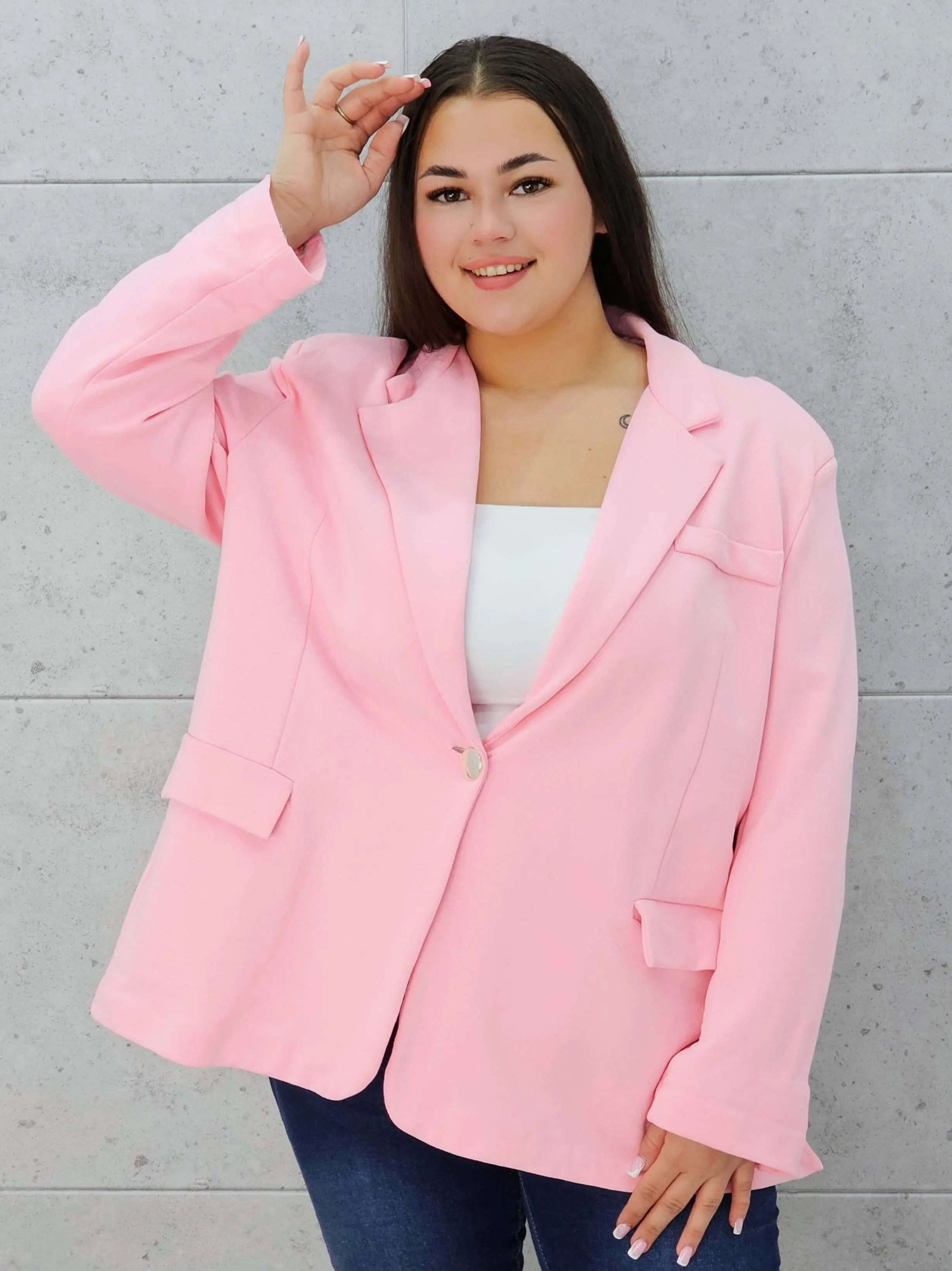 Marynarka bawełniana Stylowa XL