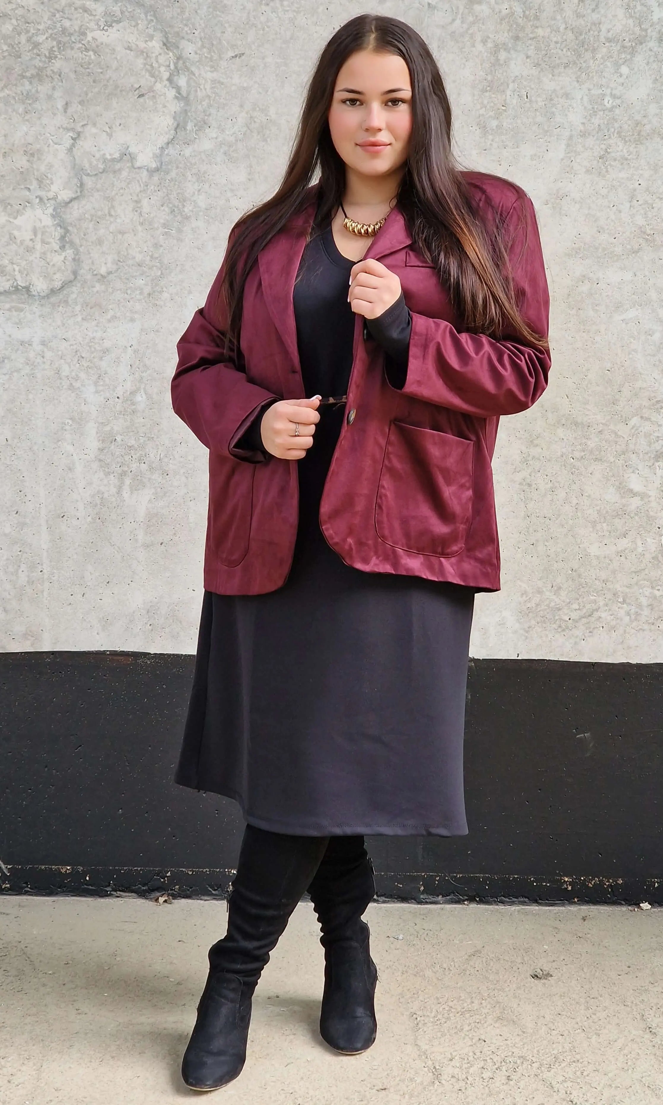 Marynarka oversize plus size – nowoczesna elegancja i komfort w jednym Stylowa XL