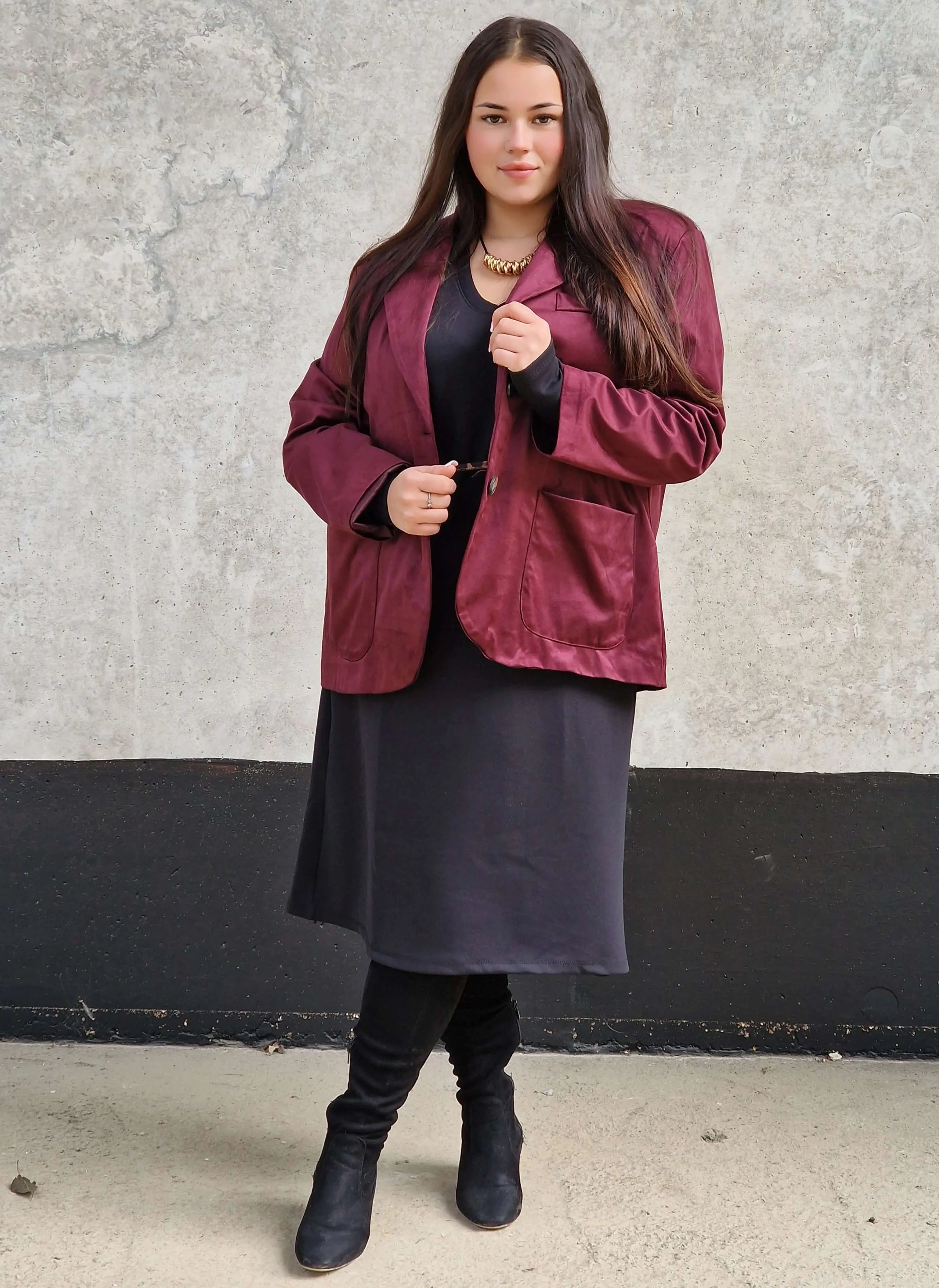 Marynarka oversize plus size – nowoczesna elegancja i komfort w jednym Stylowa XL