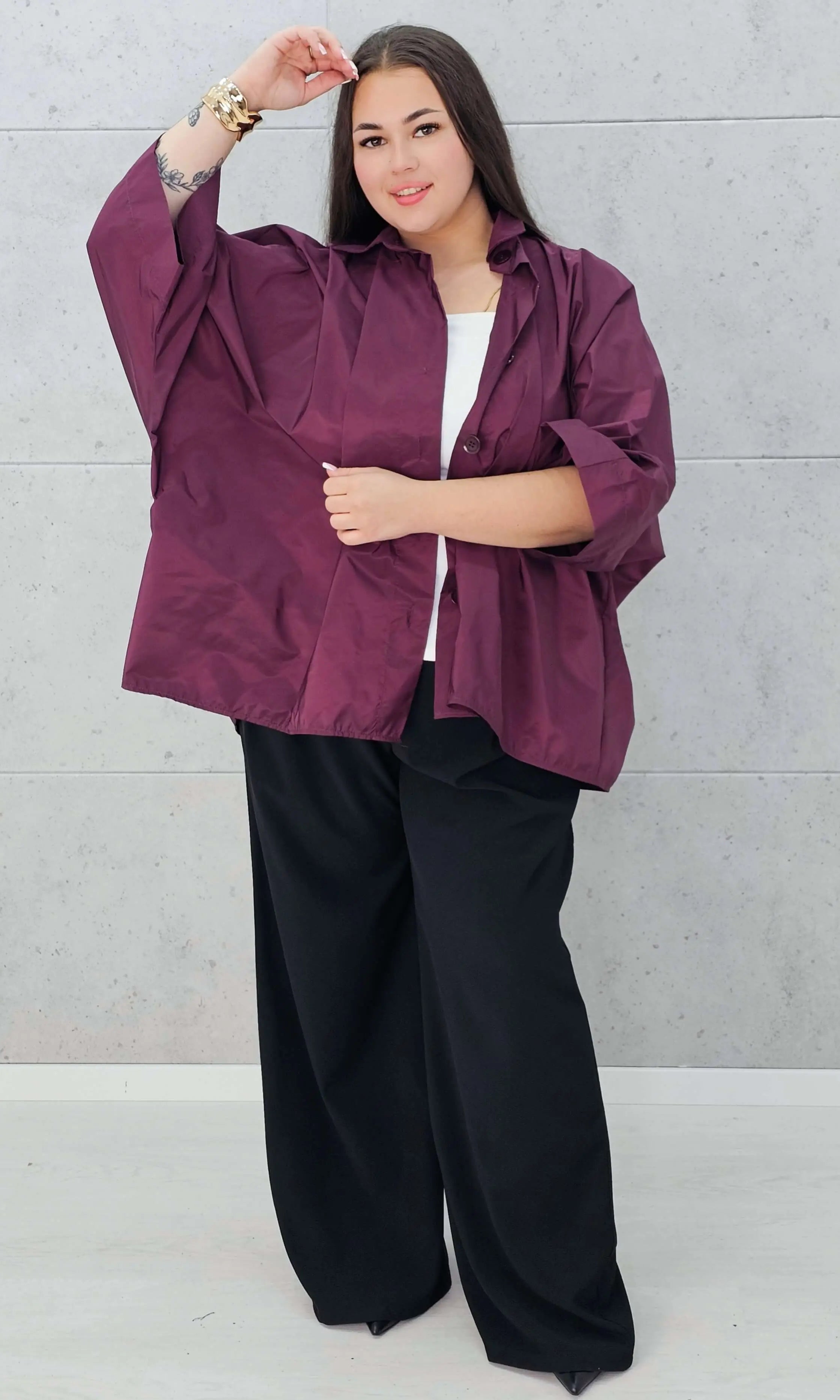 Marynarka oversize plus size – styl, elegancja i luz w jednym Stylowa XL