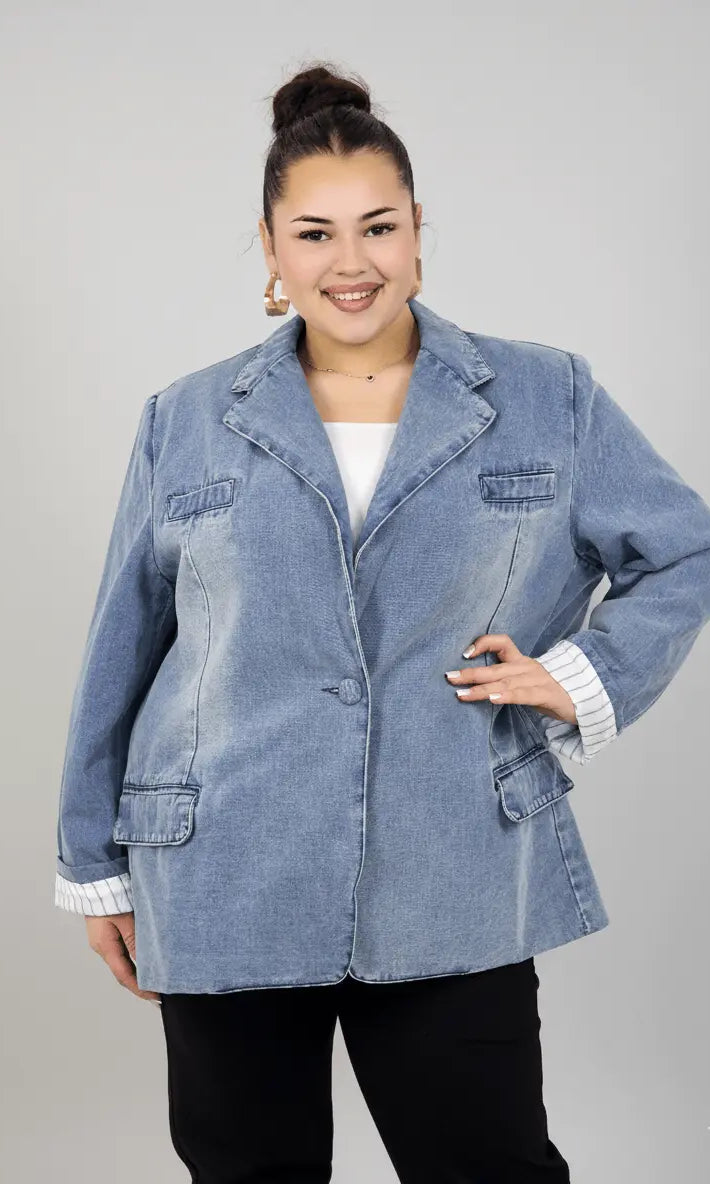 Marynarka plus size XXL – klasyczna, wygodna i stylowa Stylowa XL