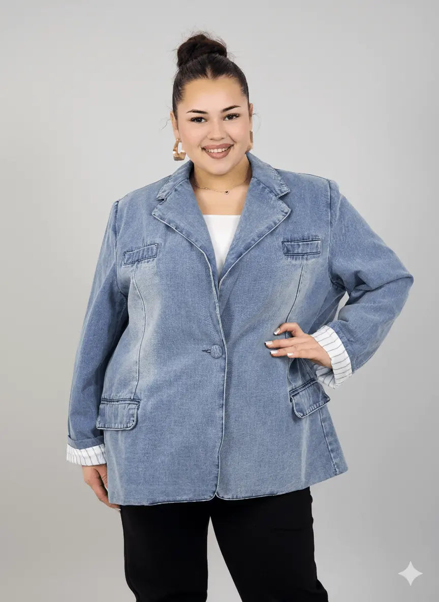 Marynarka plus size XXL – klasyczna, wygodna i stylowa Stylowa XL
