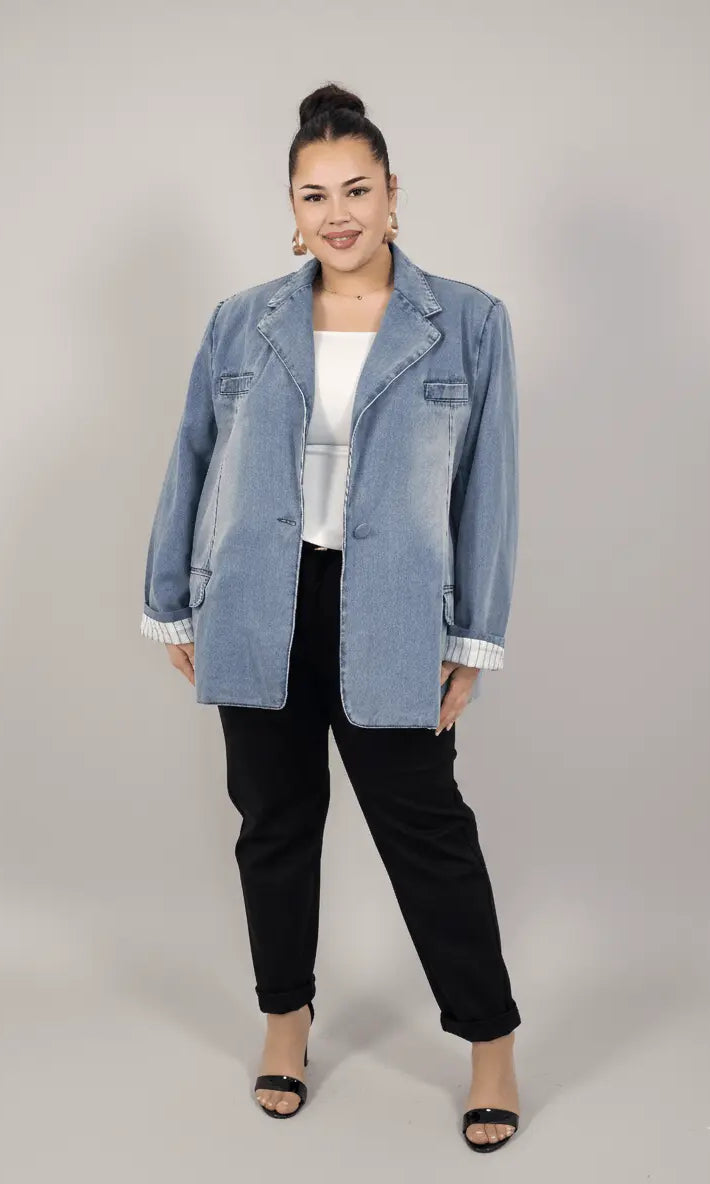 Marynarka plus size XXL – klasyczna, wygodna i stylowa Stylowa XL