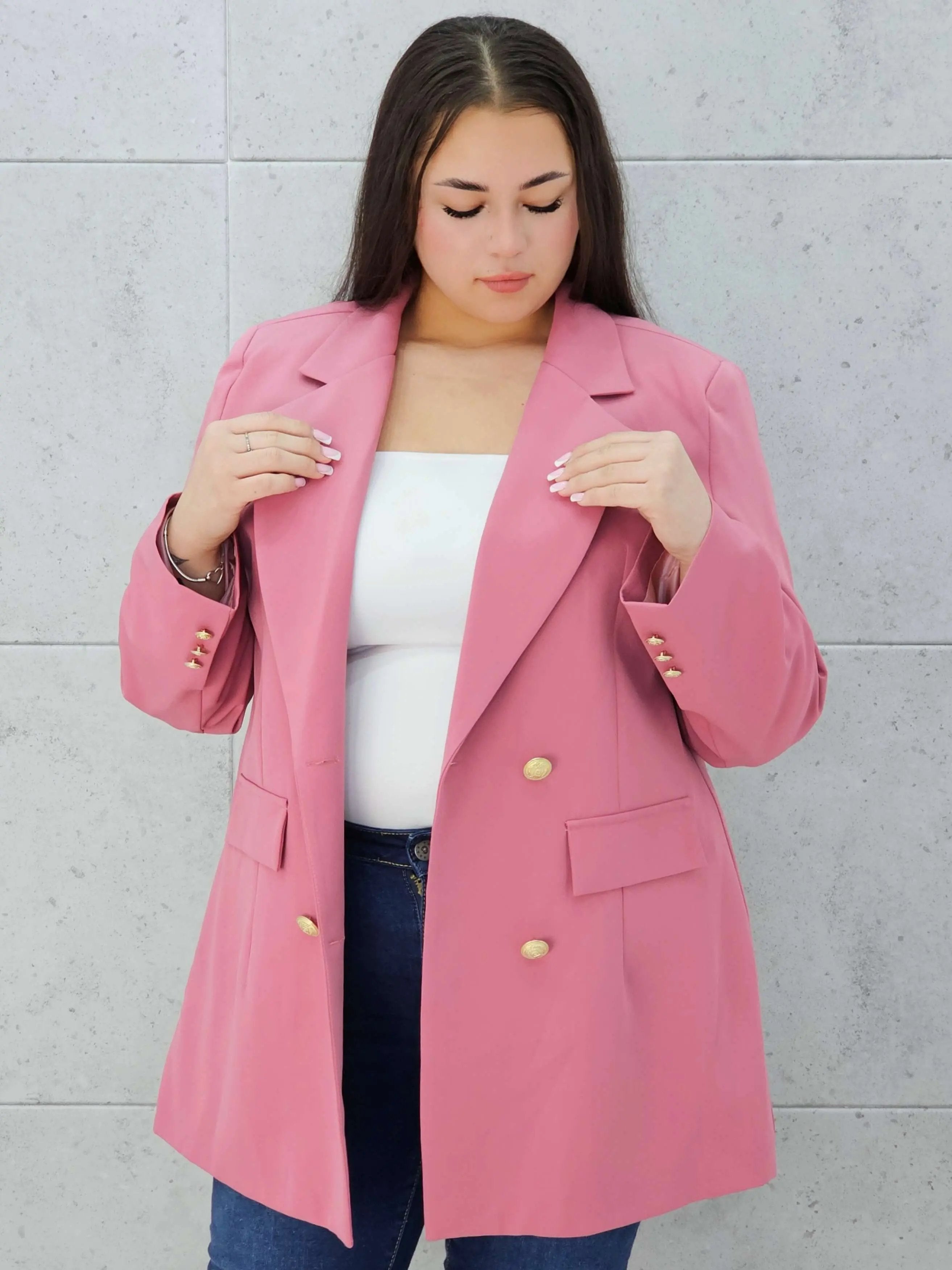 Marynarka z guzikami Stylowa XL