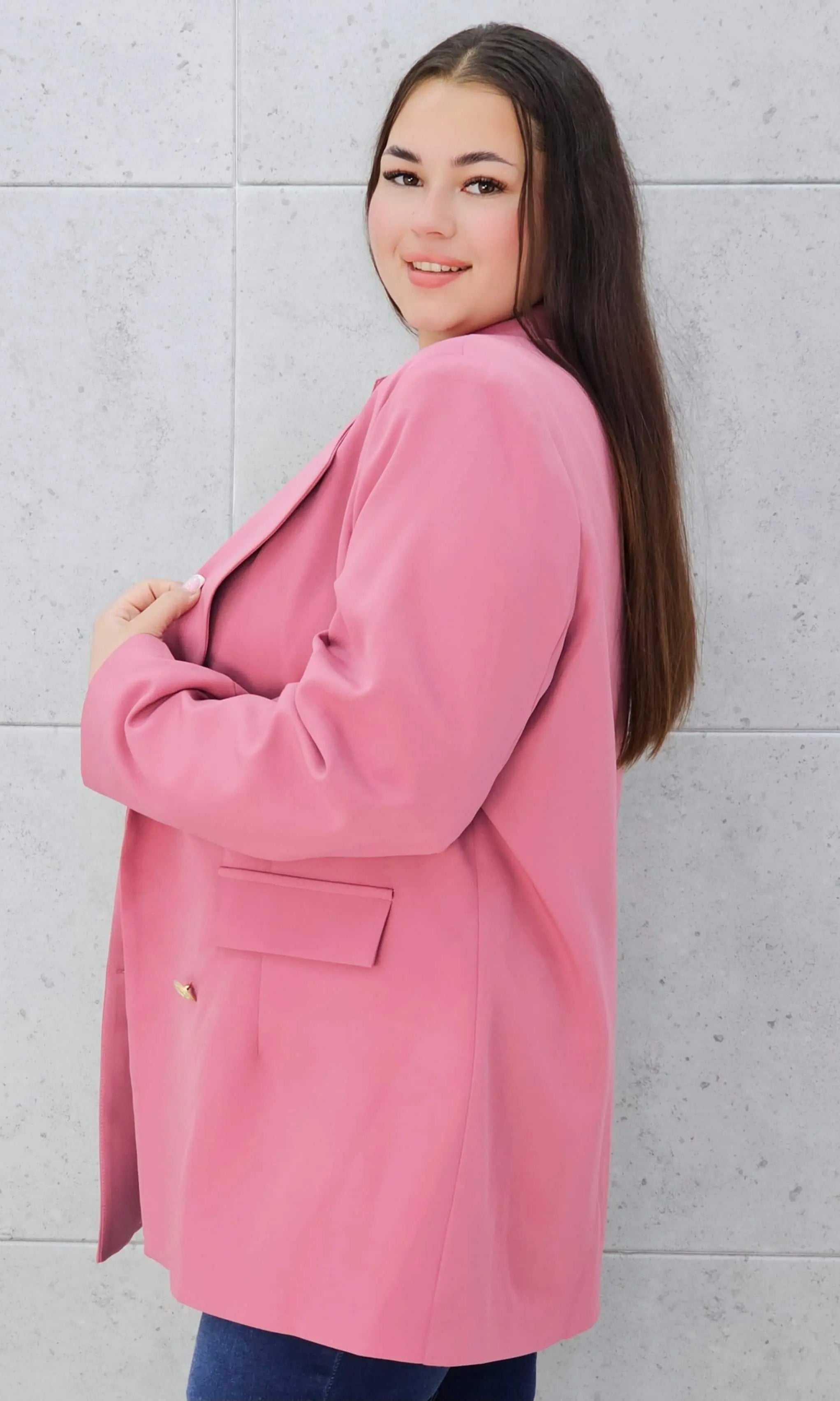 Marynarka z guzikami Stylowa XL