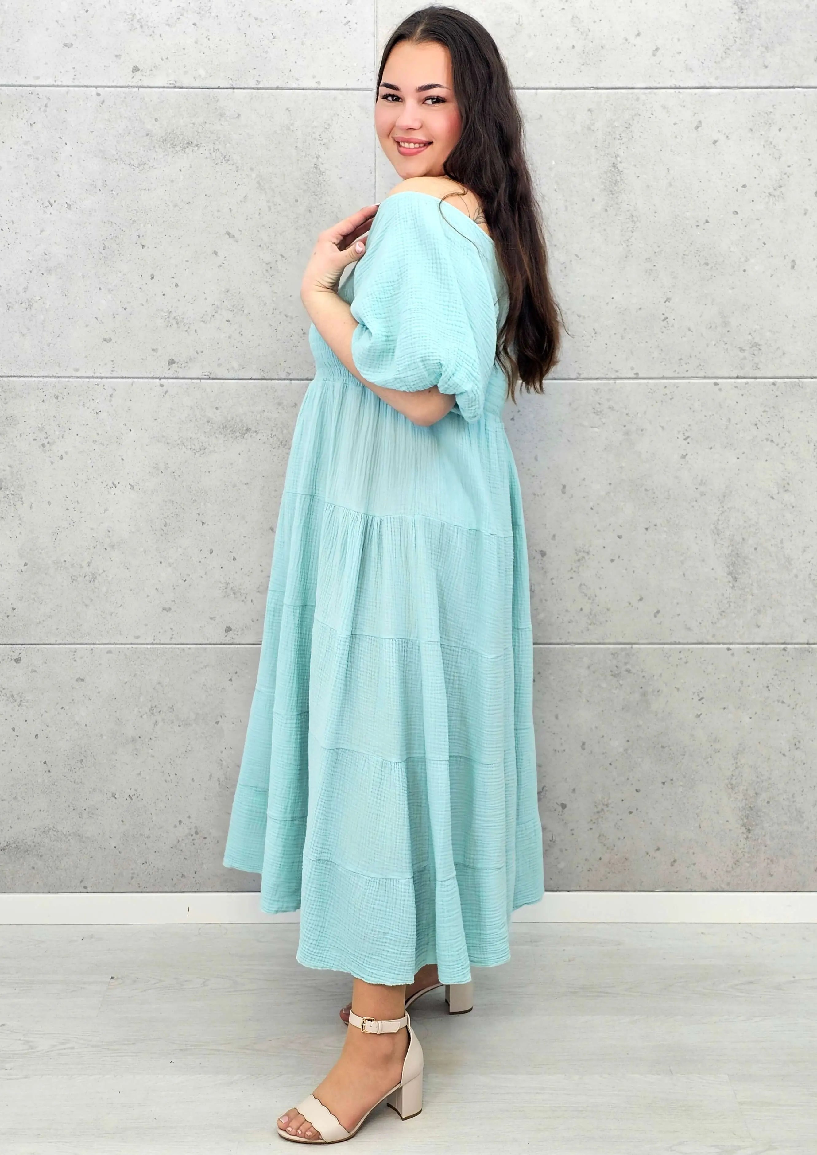 Muślinowa Sukienka Hiszpanka Plus Size StylowaXL – Lekkość i Styl na Lato Stylowa XL