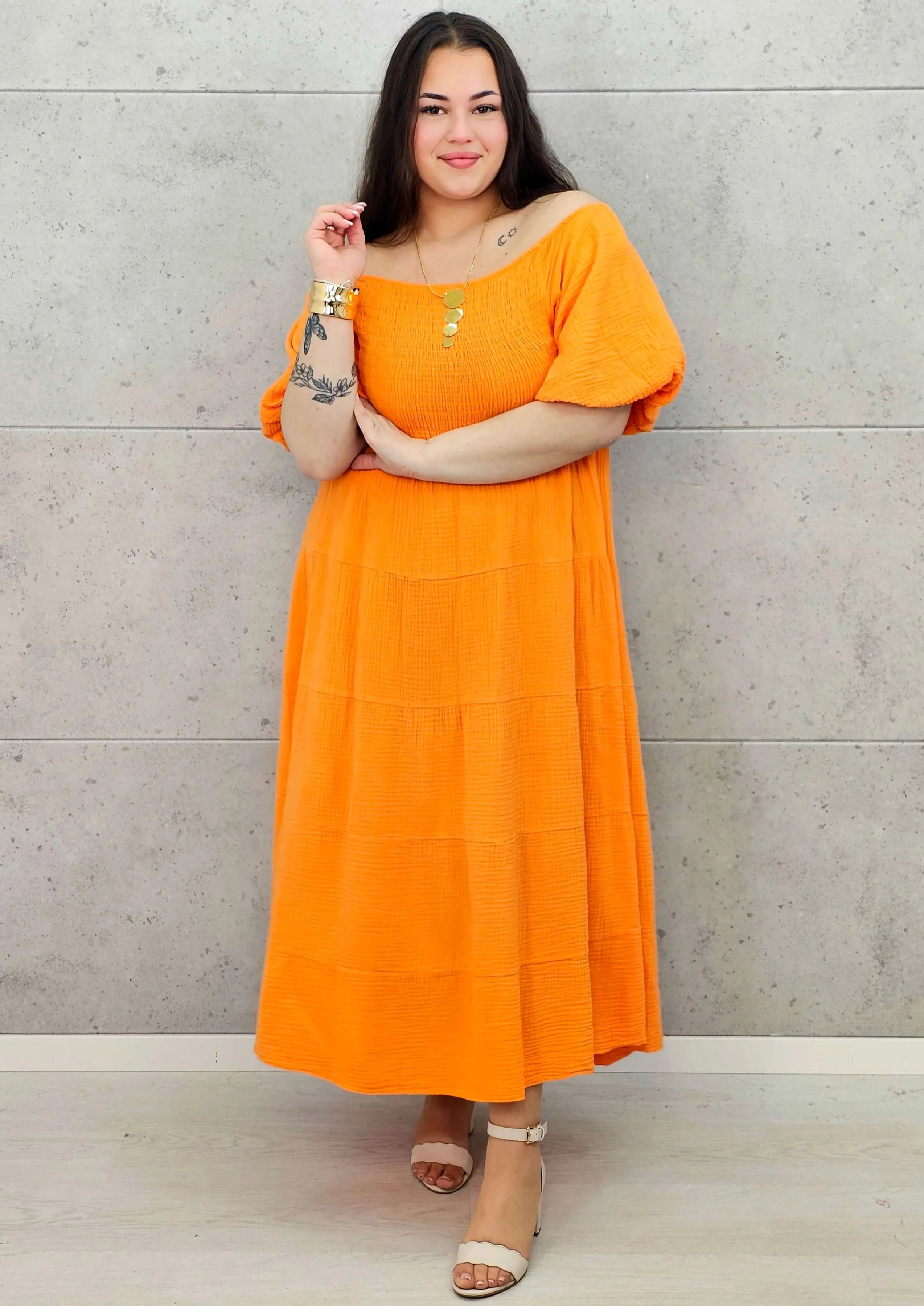 Muślinowa Sukienka Hiszpanka Plus Size StylowaXL – Lekkość i Styl na Lato Stylowa XL