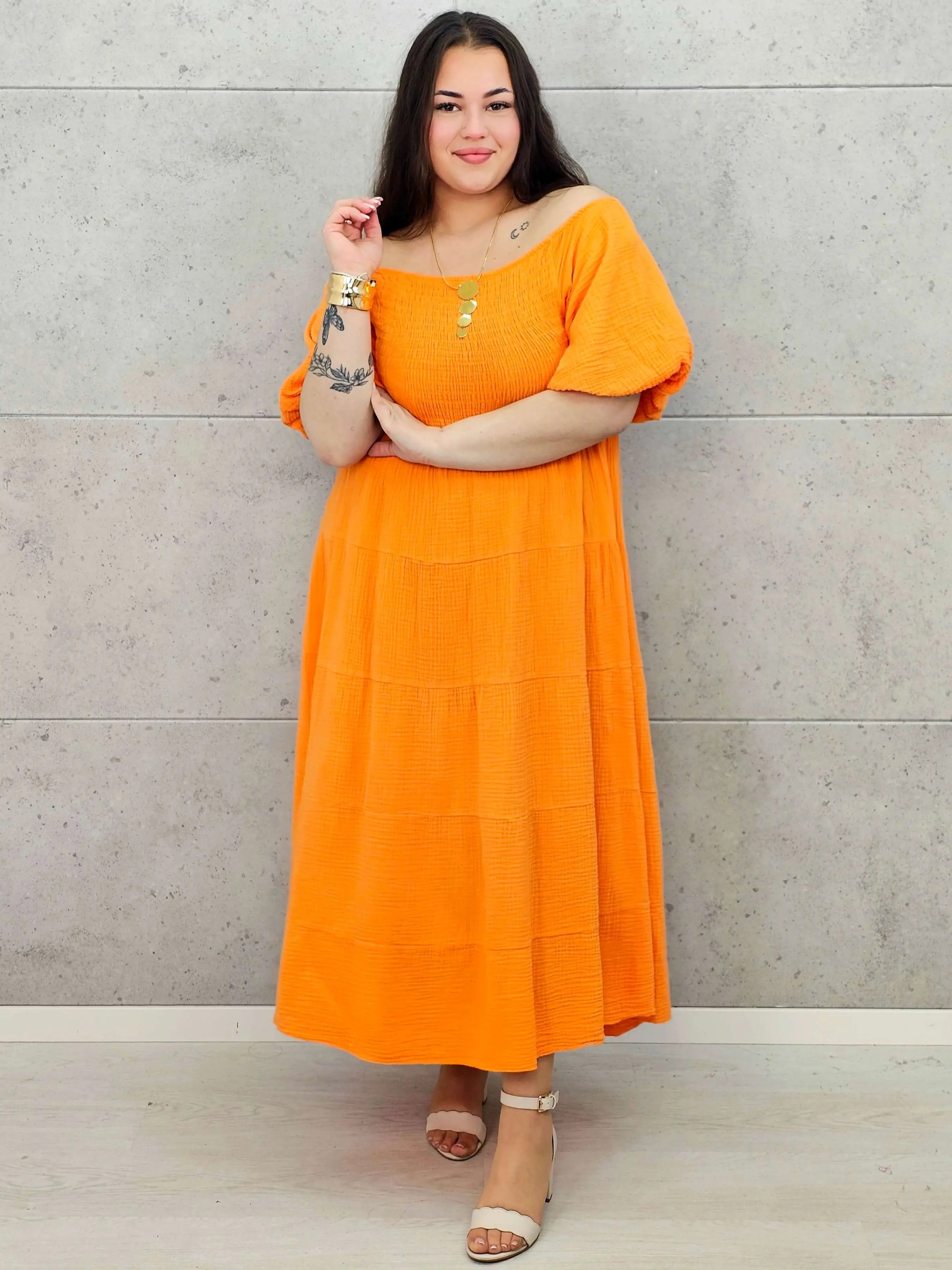 Muślinowa Sukienka Hiszpanka Plus Size StylowaXL – Lekkość i Styl na Lato Stylowa XL