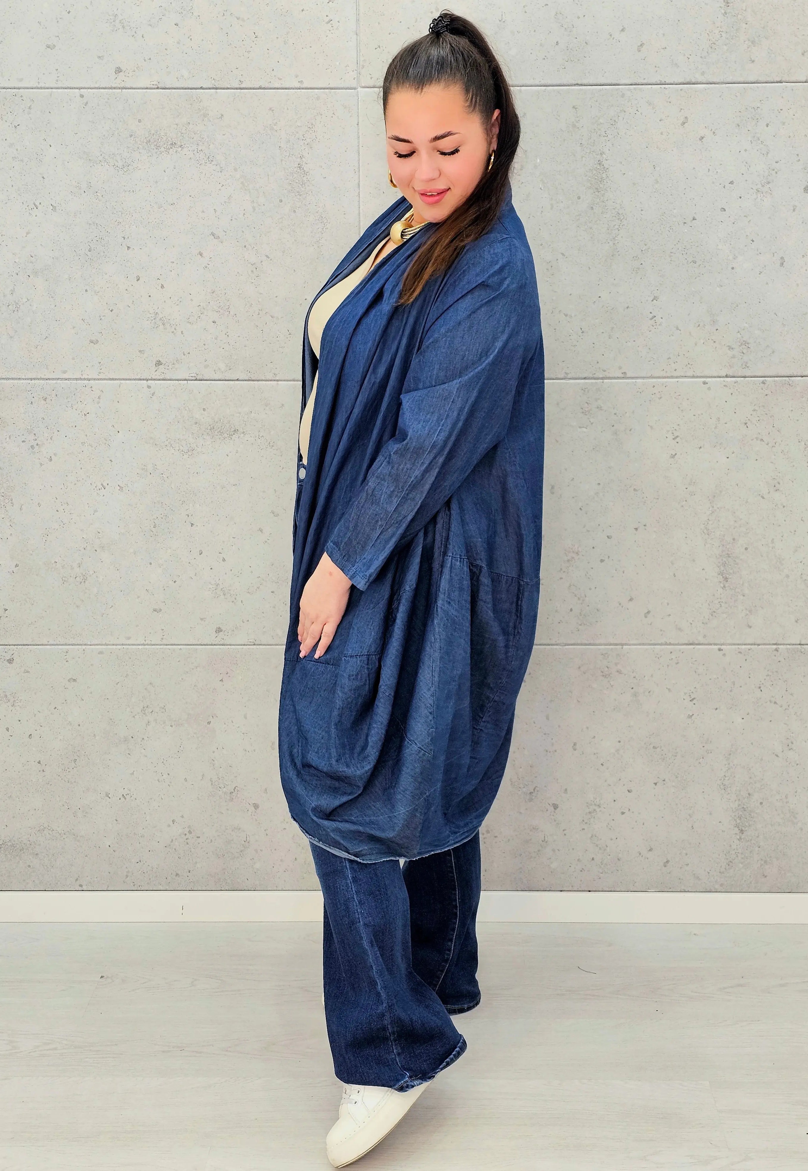 Narzutka oversize idealna dla kobiet XXL Stylowa XL