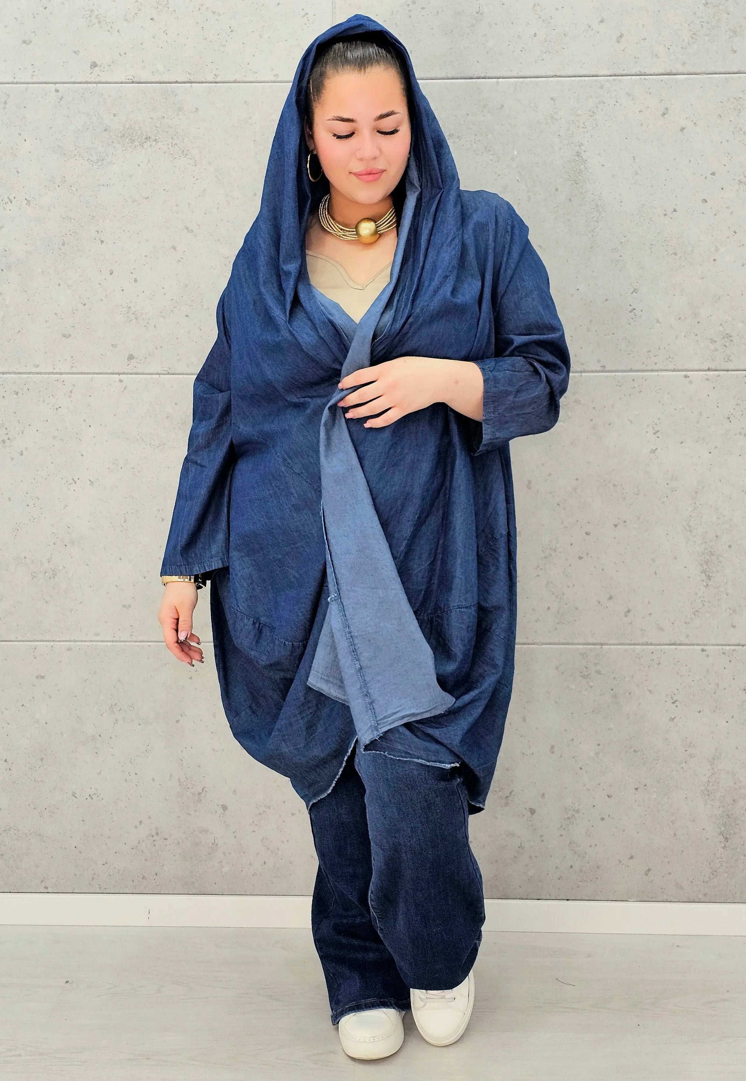 Narzutka oversize idealna dla kobiet XXL Stylowa XL