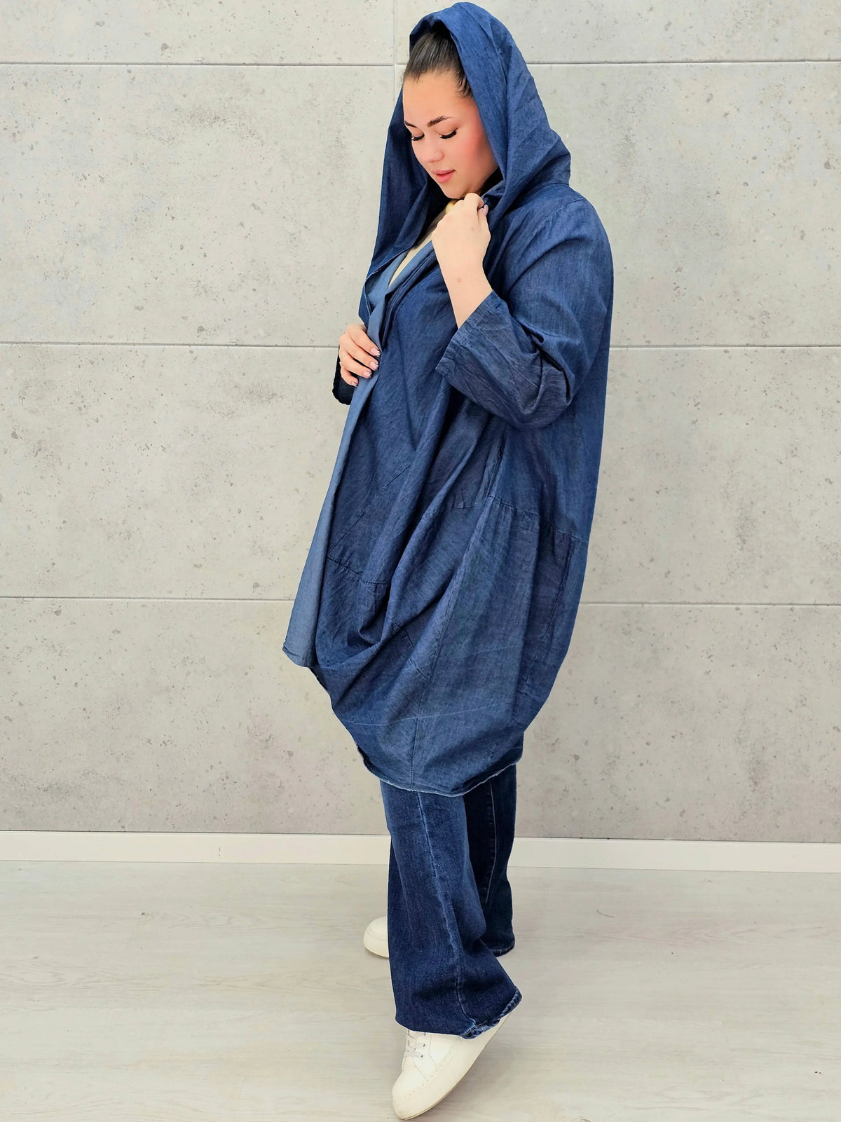 Narzutka oversize idealna dla kobiet XXL Stylowa XL