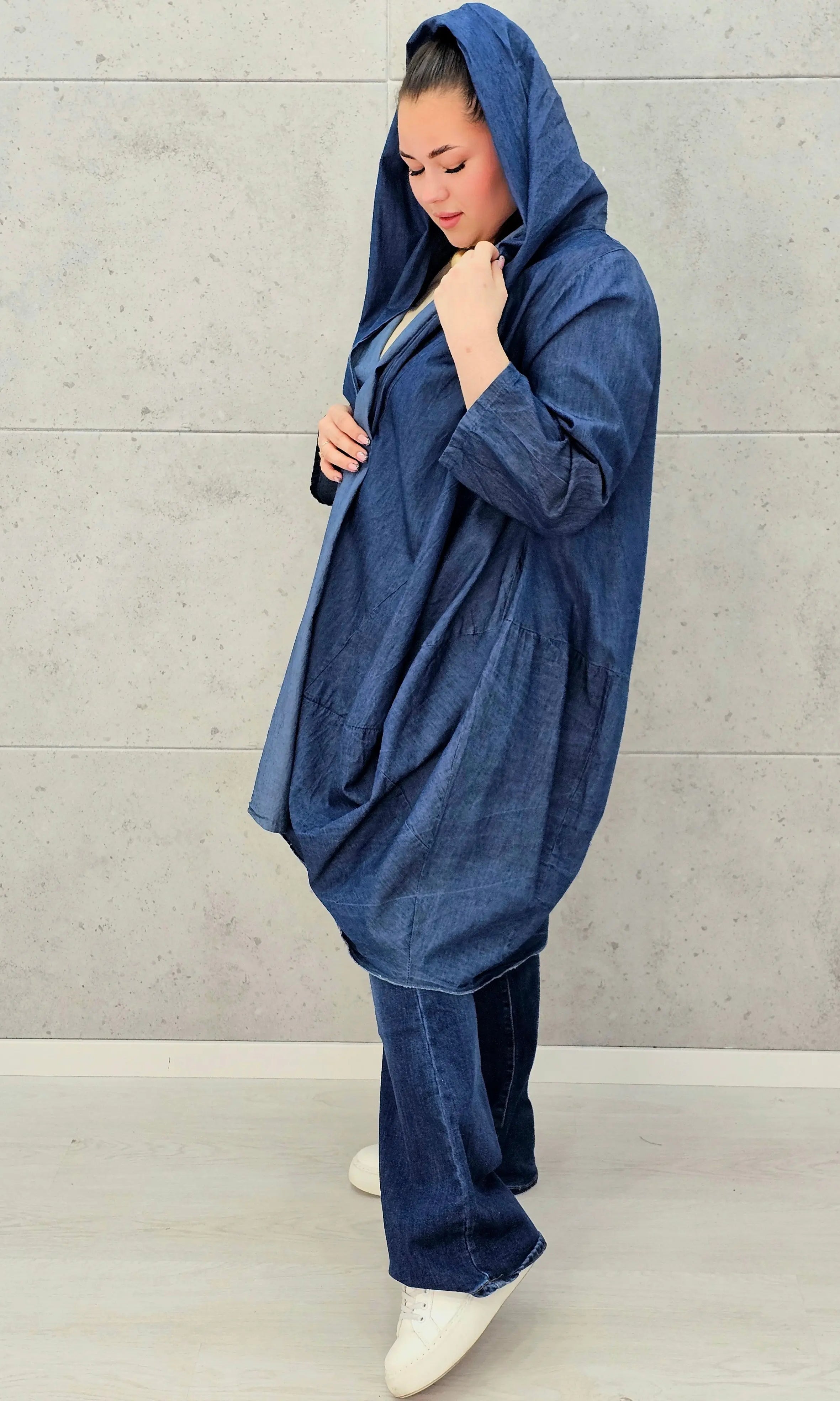 Narzutka oversize idealna dla kobiet XXL Stylowa XL