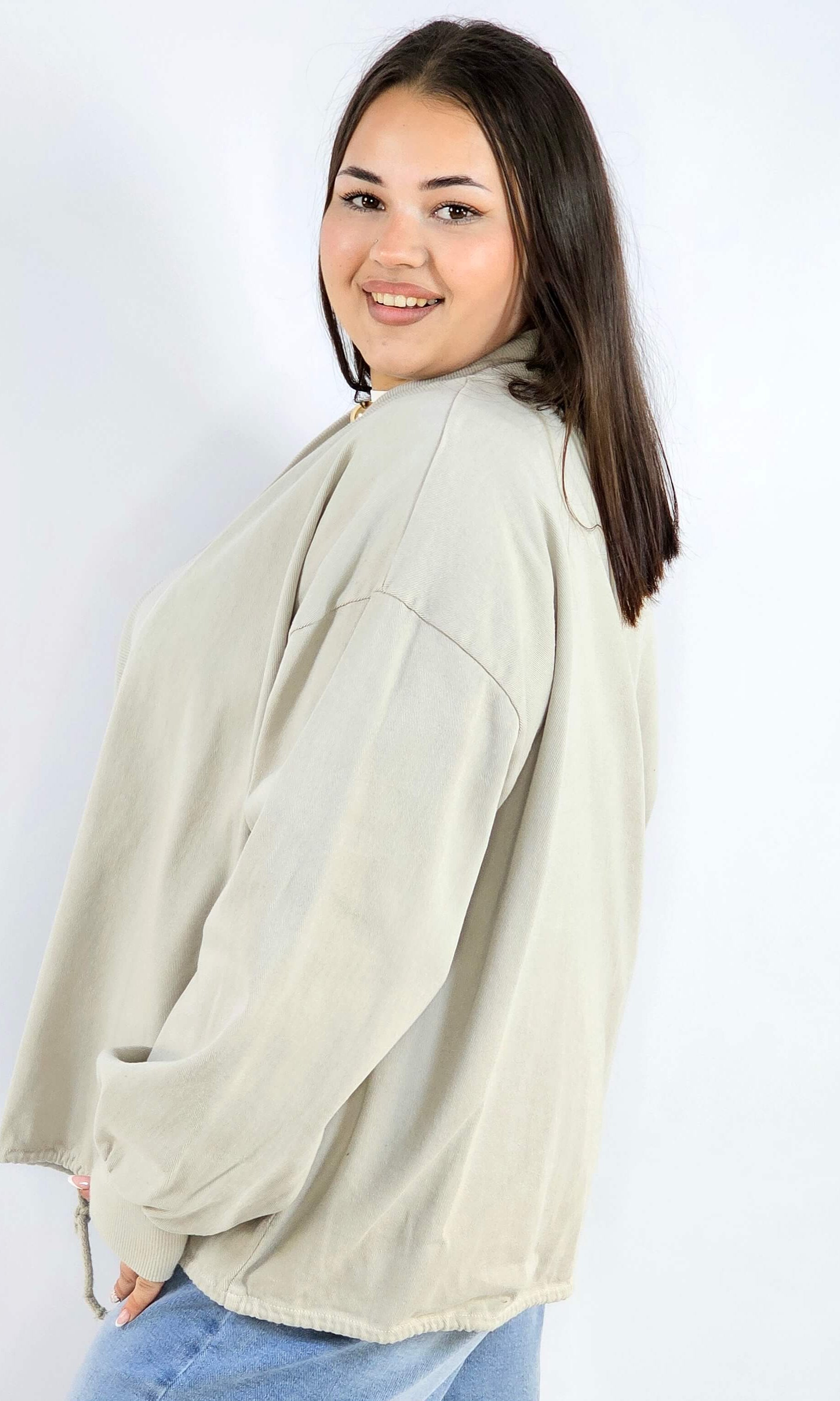 Narzutka plus size lekka oversize wiązana wygodna i stylowa Stylowa XL