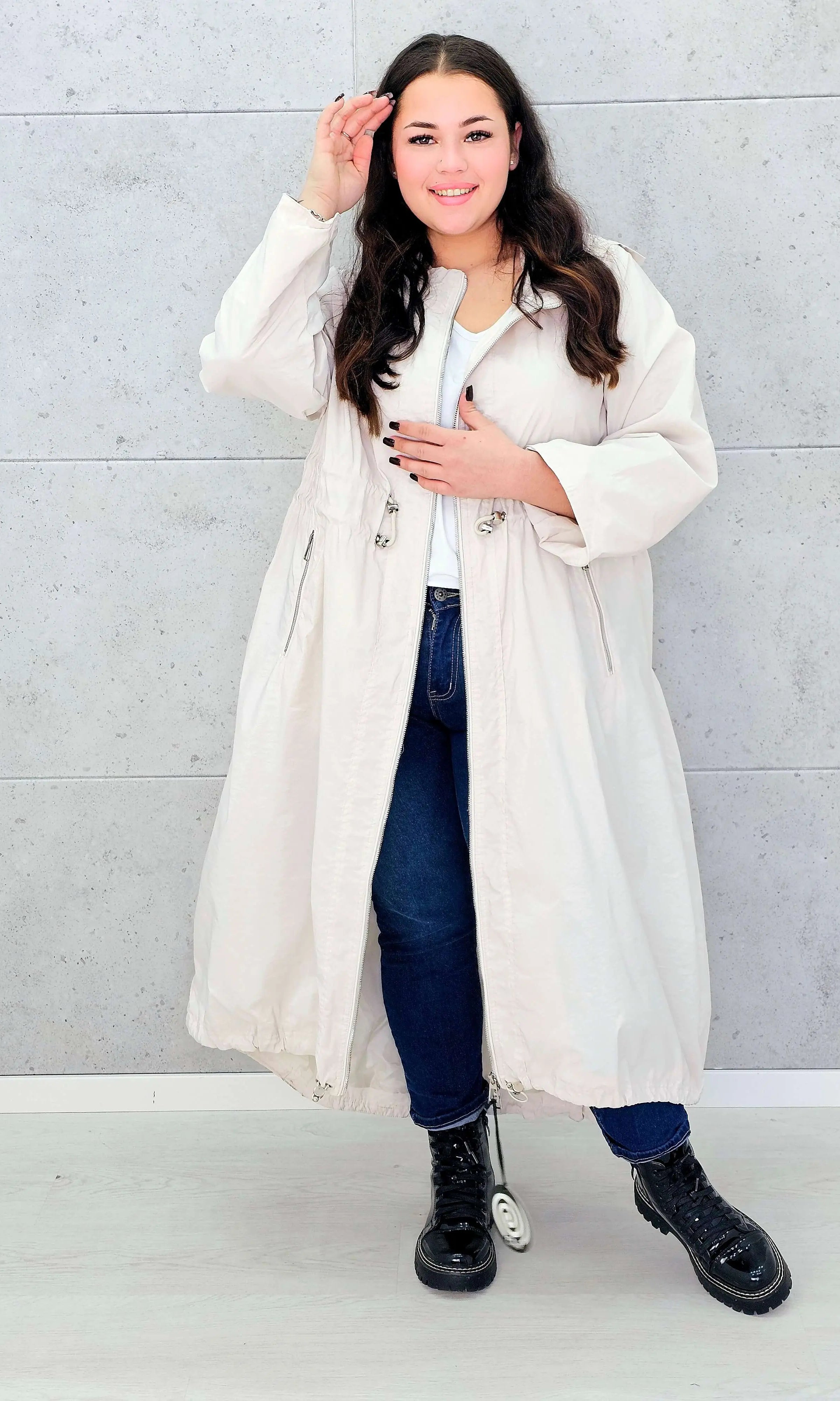 Parka damska – lekka i stylowa propozycja plus size na co dzień Stylowa XL