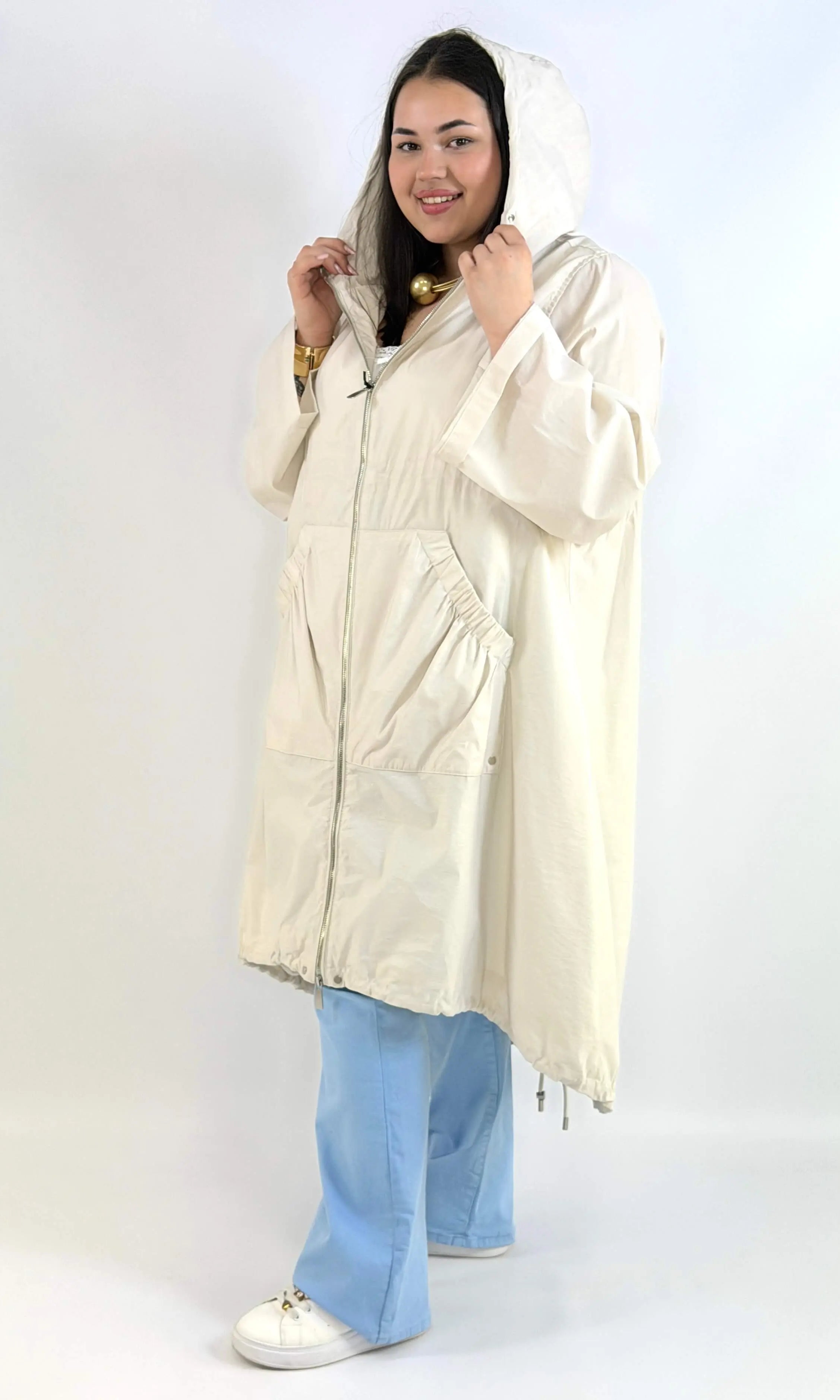 Parka z kieszeniami Plus Size z Kieszeniami StylowaXL – Styl i Wygoda dla Kobiet XXL Stylowa XL