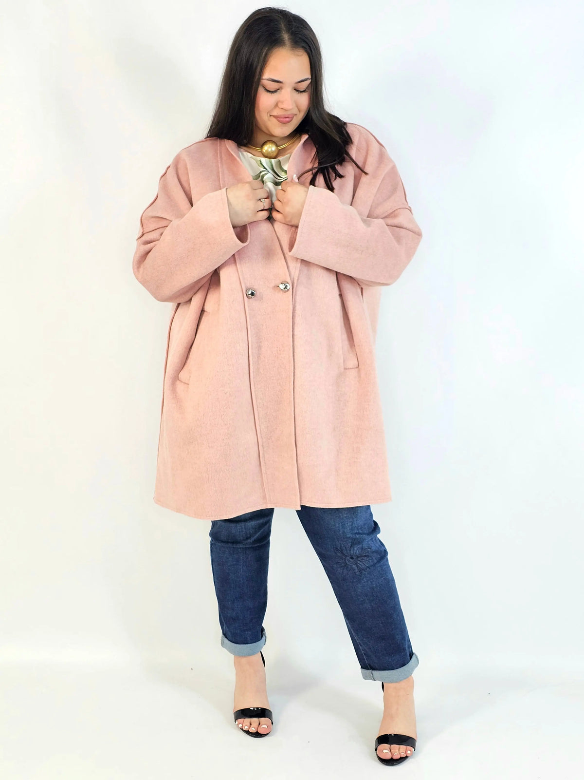 Płaszcz Oversize StylowaXL – Moda Plus Size dla Kobiet XXL | Elegancja i Komfo Stylowa XL
