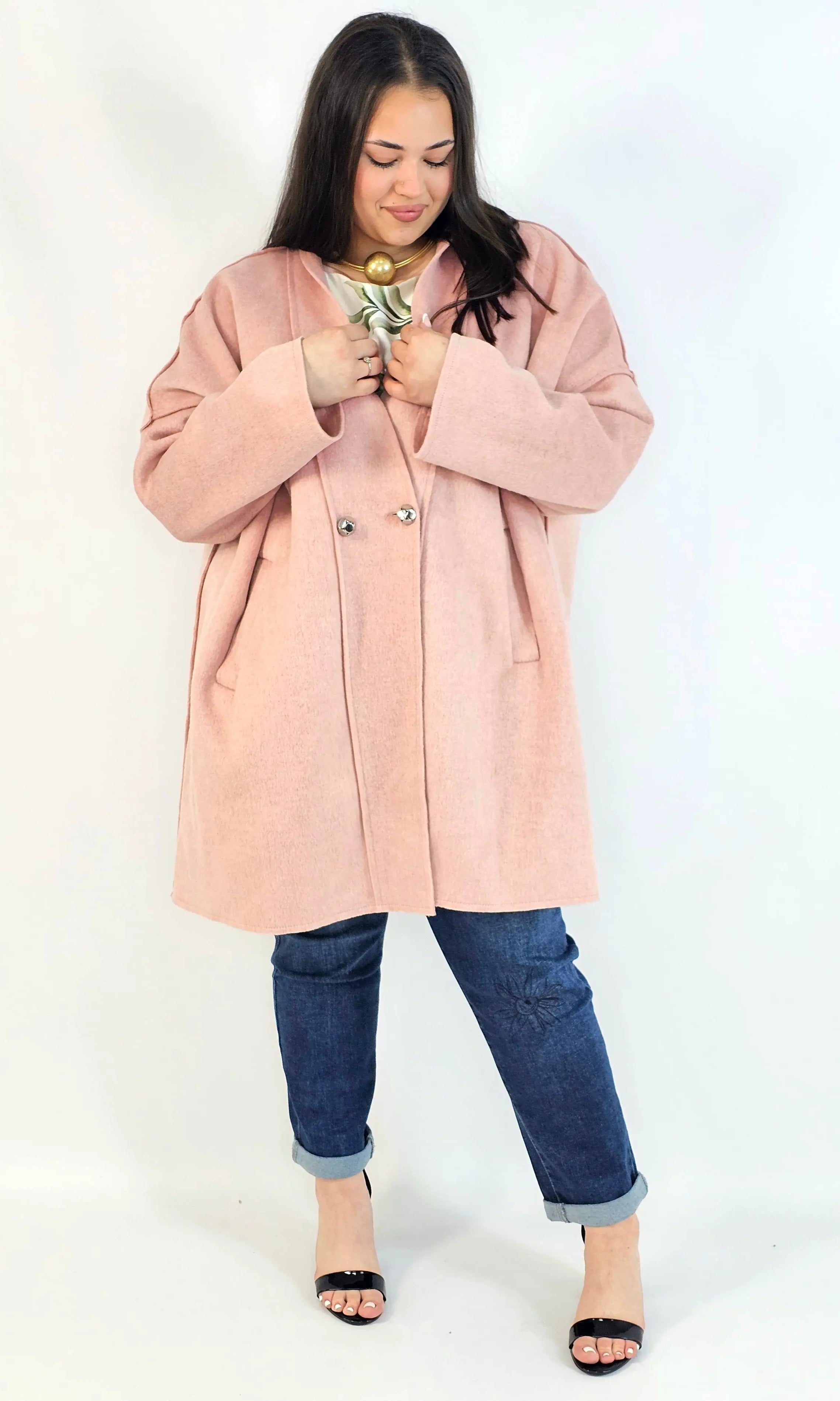 Płaszcz Oversize StylowaXL – Moda Plus Size dla Kobiet XXL | Elegancja i Komfo Stylowa XL