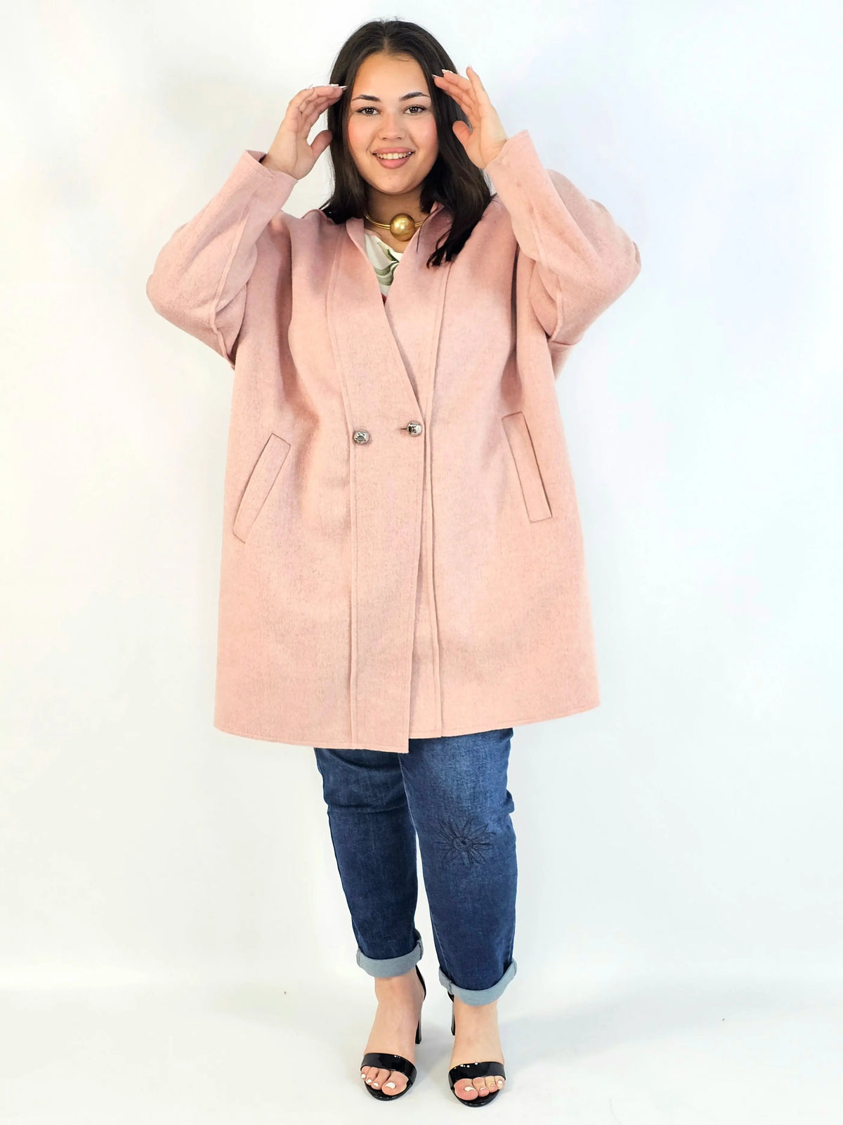 Płaszcz Oversize StylowaXL – Moda Plus Size dla Kobiet XXL | Elegancja i Komfo Stylowa XL