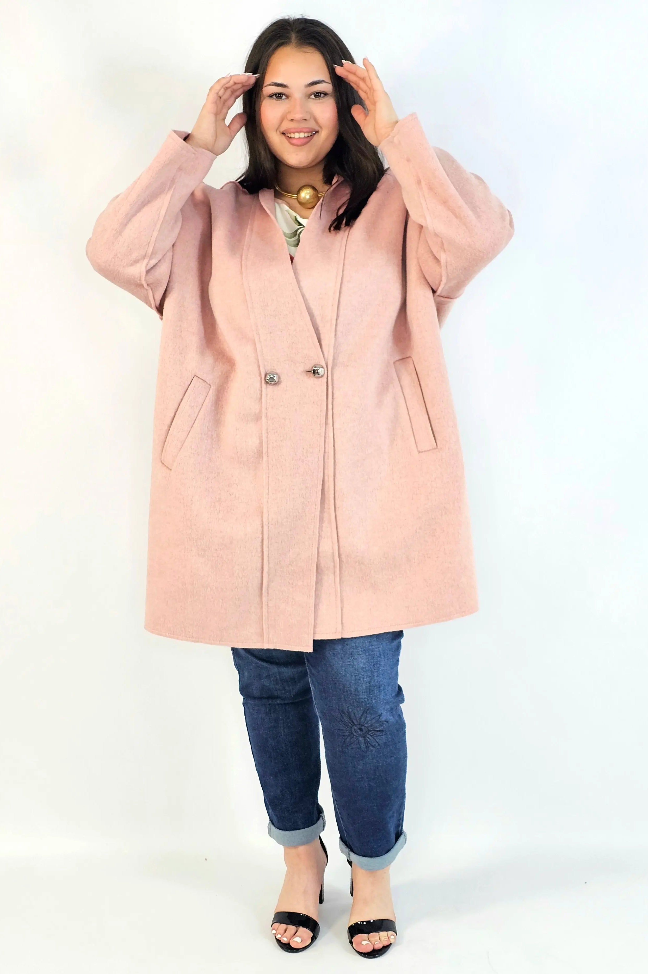 Płaszcz Oversize StylowaXL – Moda Plus Size dla Kobiet XXL | Elegancja i Komfo Stylowa XL