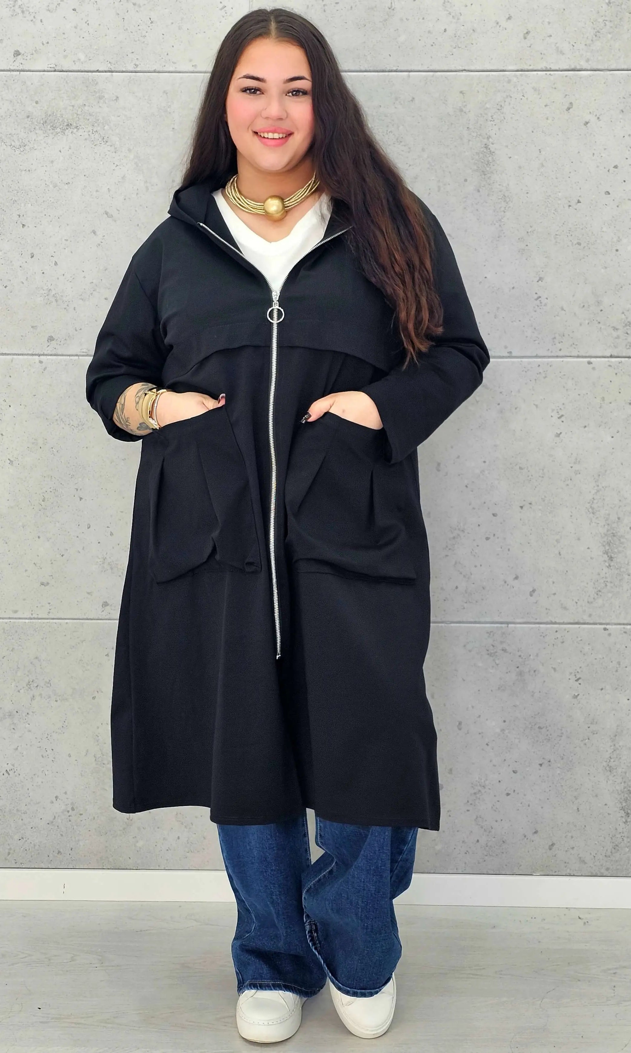 Płaszcz plus size StylowaXL – styl, komfort i kobieca elegancja - Stylowa XL