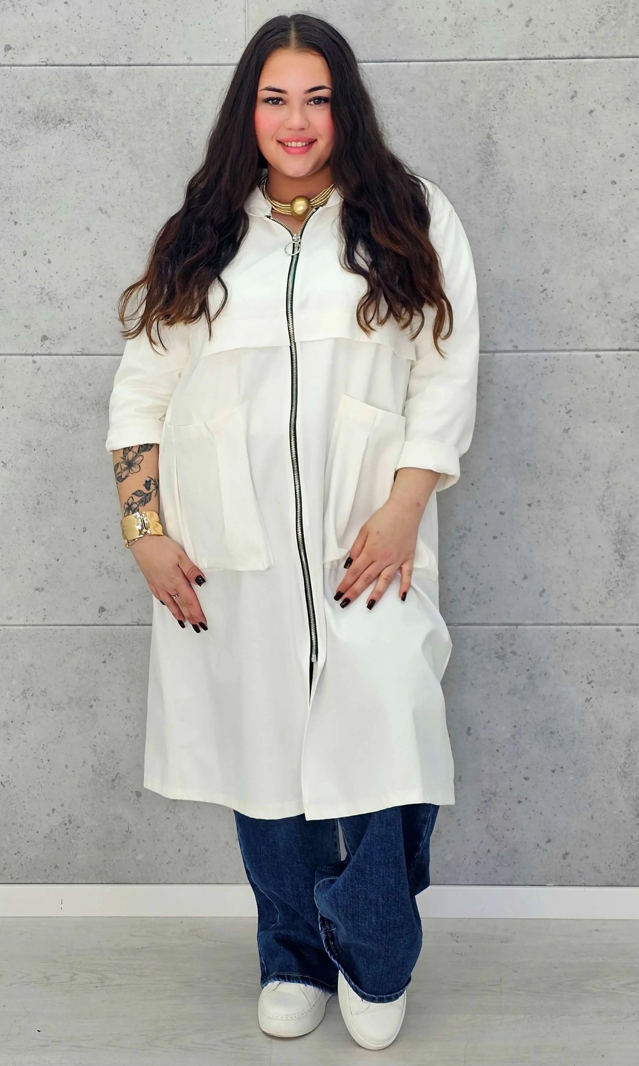 Płaszcz plus size StylowaXL – styl, komfort i kobieca elegancja - Stylowa XL