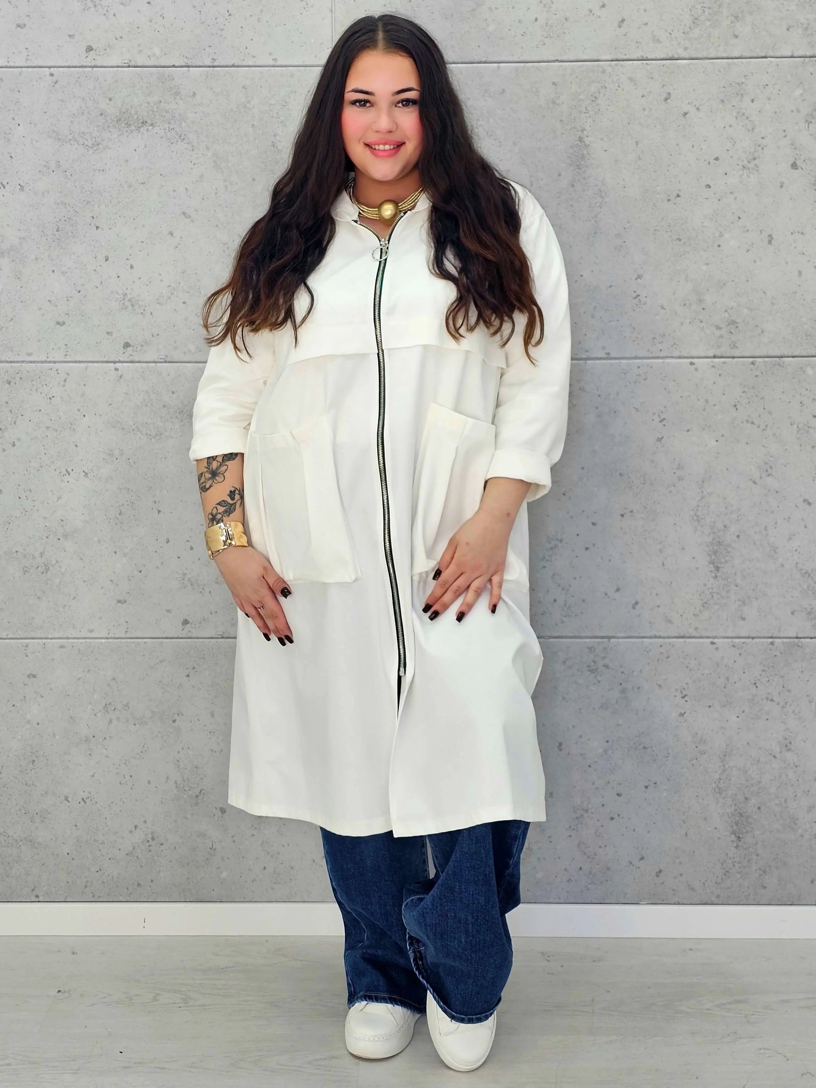 Płaszcz plus size StylowaXL – styl, komfort i kobieca elegancja - Stylowa XL