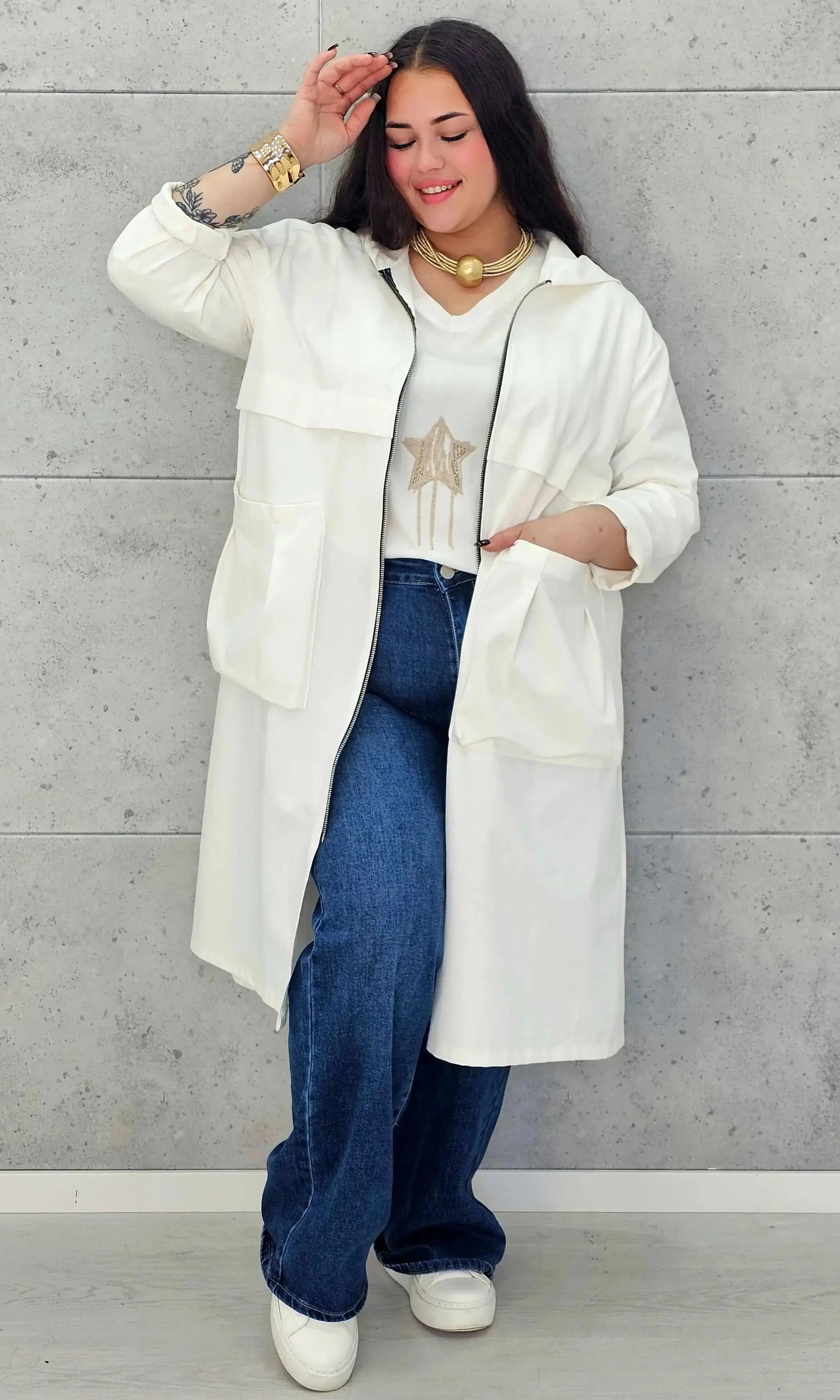 Płaszcz plus size StylowaXL – styl, komfort i kobieca elegancja - Stylowa XL