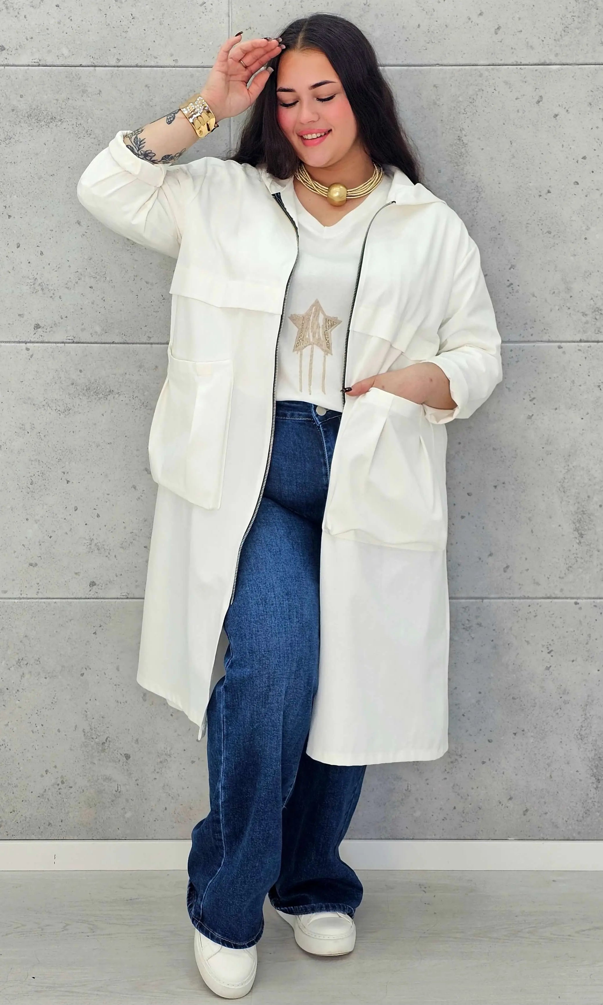 Płaszcz plus size StylowaXL – styl, komfort i kobieca elegancja - Stylowa XL